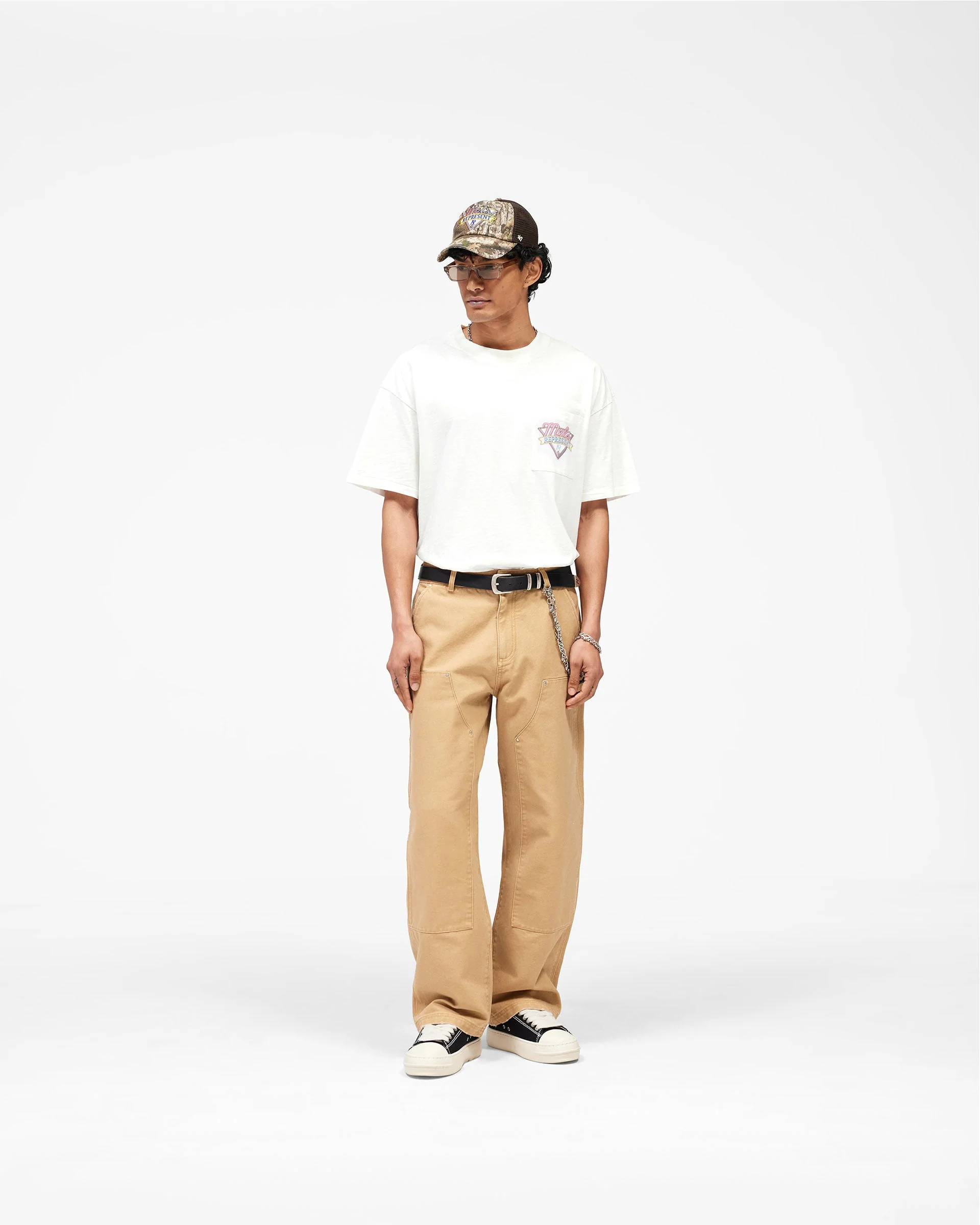 Represent x Mels Diner T-Shirt - Flat White - Image 8