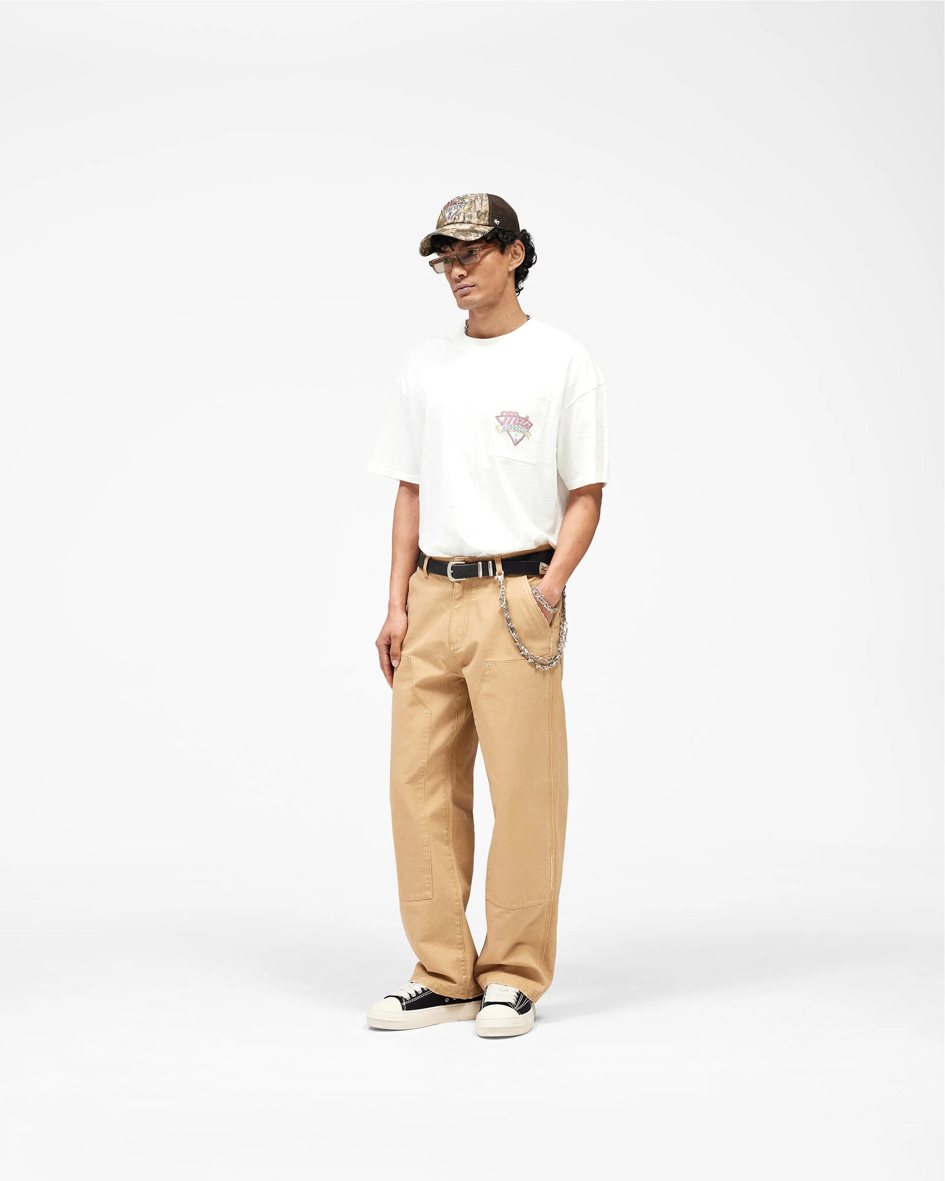 Represent x Mels Diner T-Shirt - Flat White - Image 9
