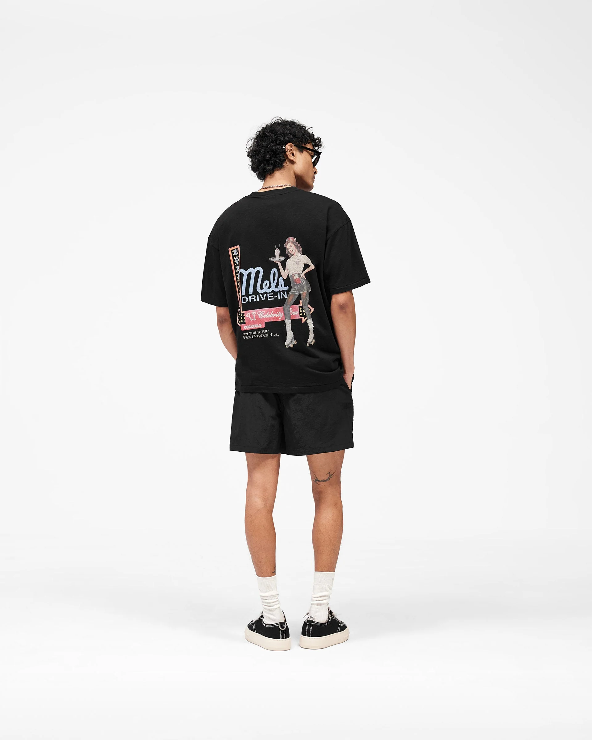 Represent x Mels Diner T-Shirt - Jet Black - Image 10