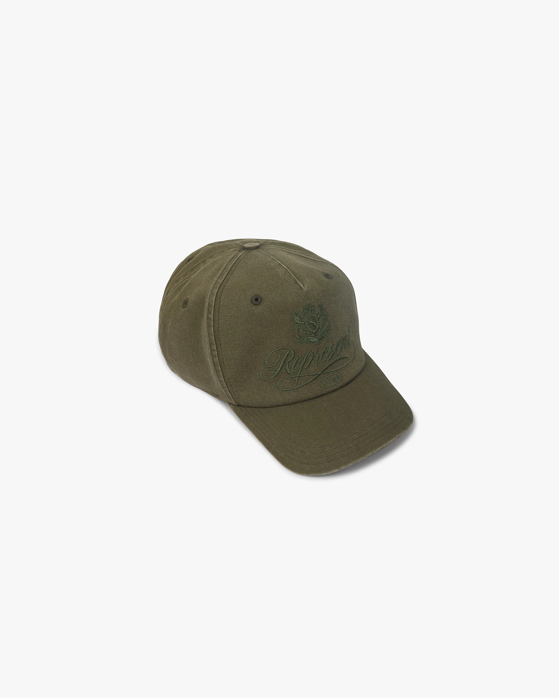 Represent X Puma Baseball Cap - Olive Night - Image 3