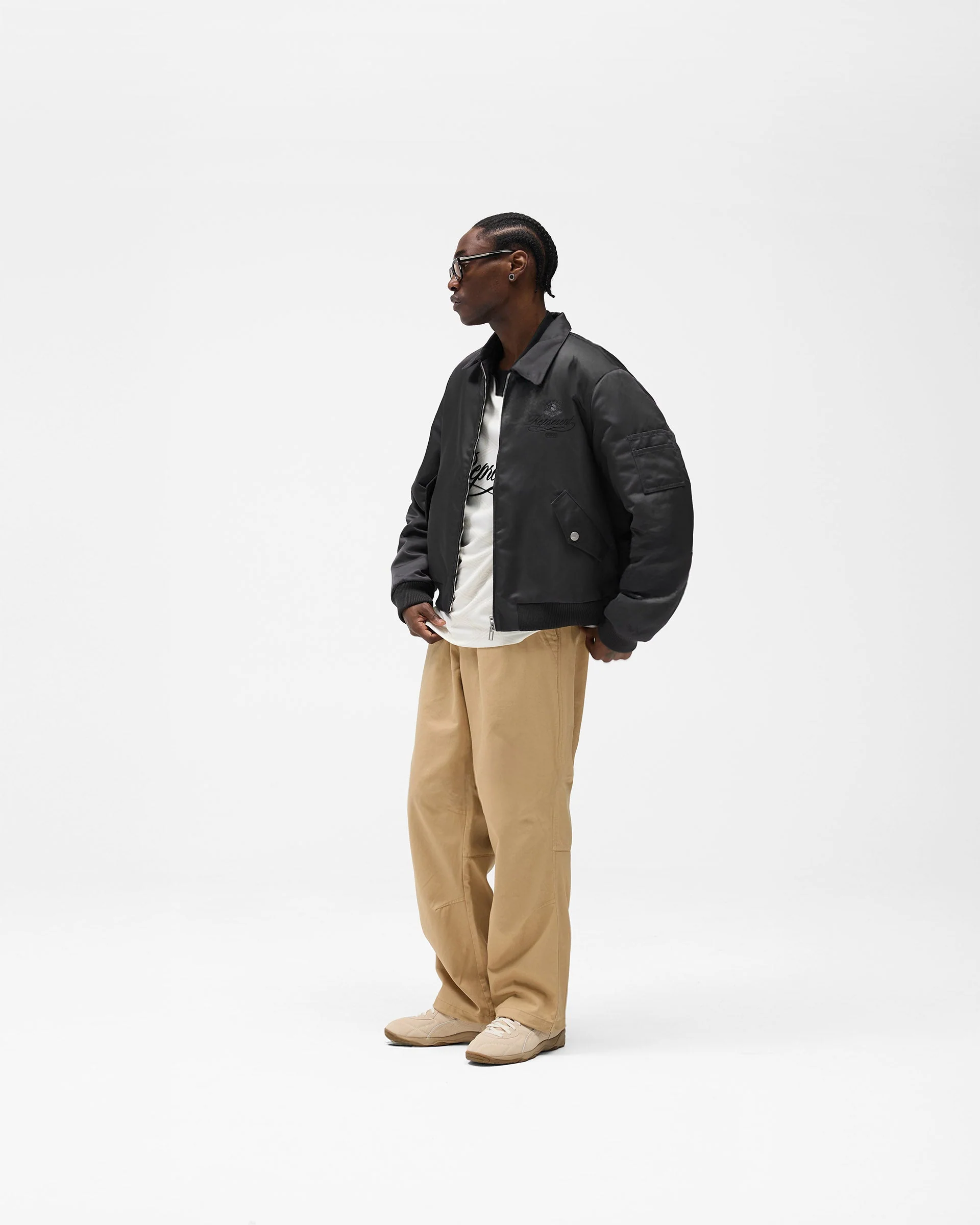 Represent X Puma Bomber - Dark Grey - Image 7