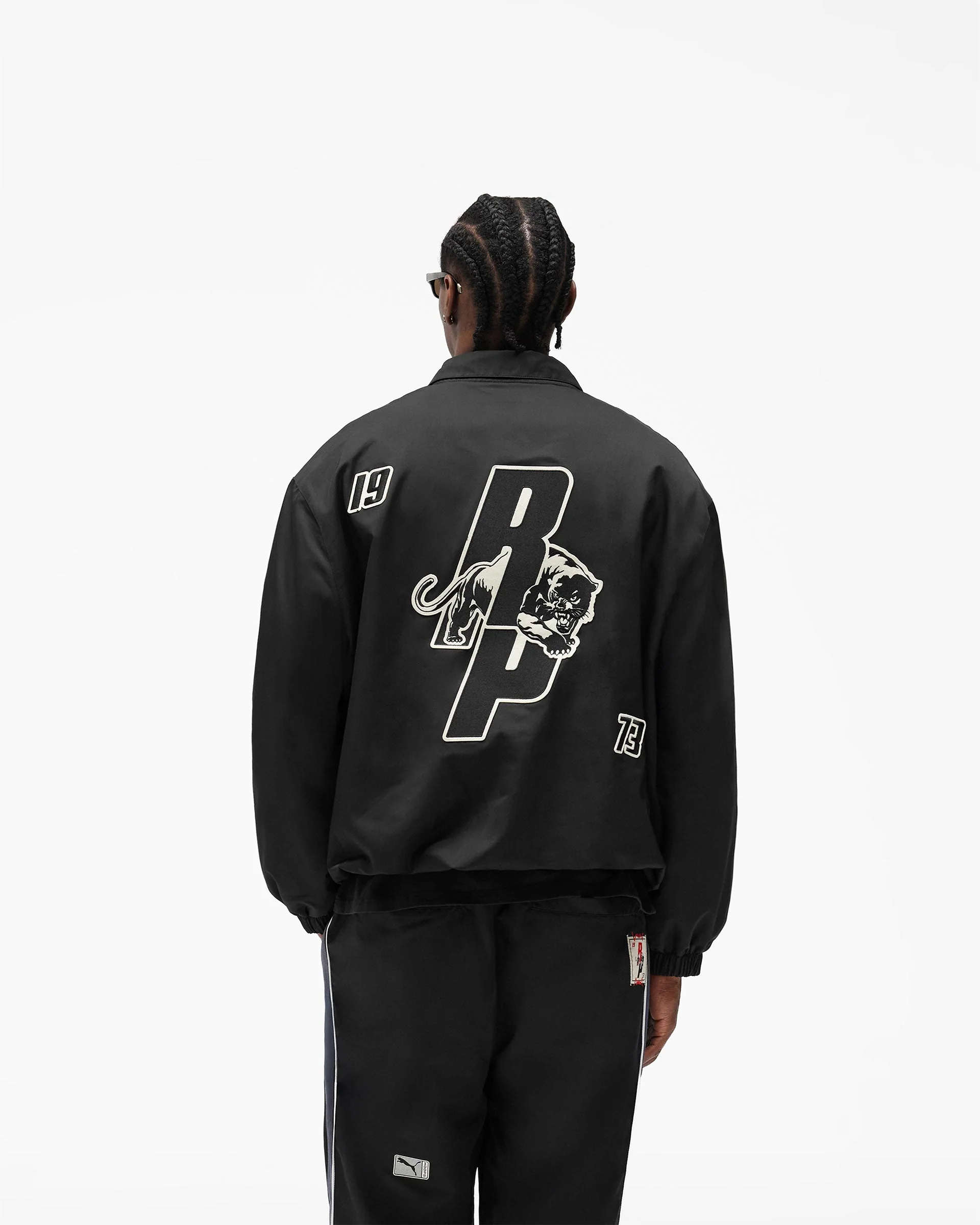Represent X Puma Coach Jacket - Puma Black - Image 5