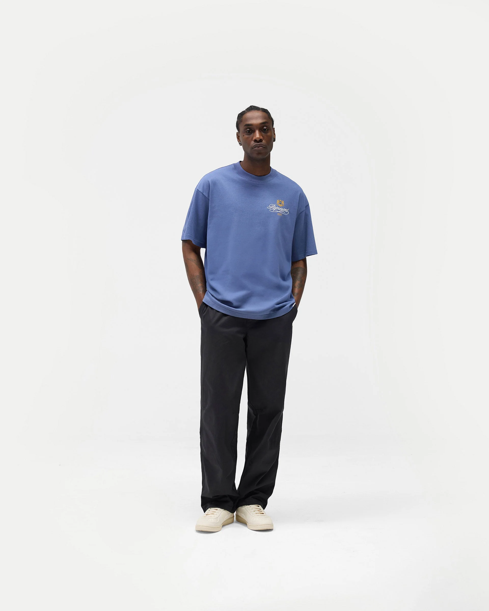 Represent X Puma Graphic T-Shirt - Blue Dusk - Image 8