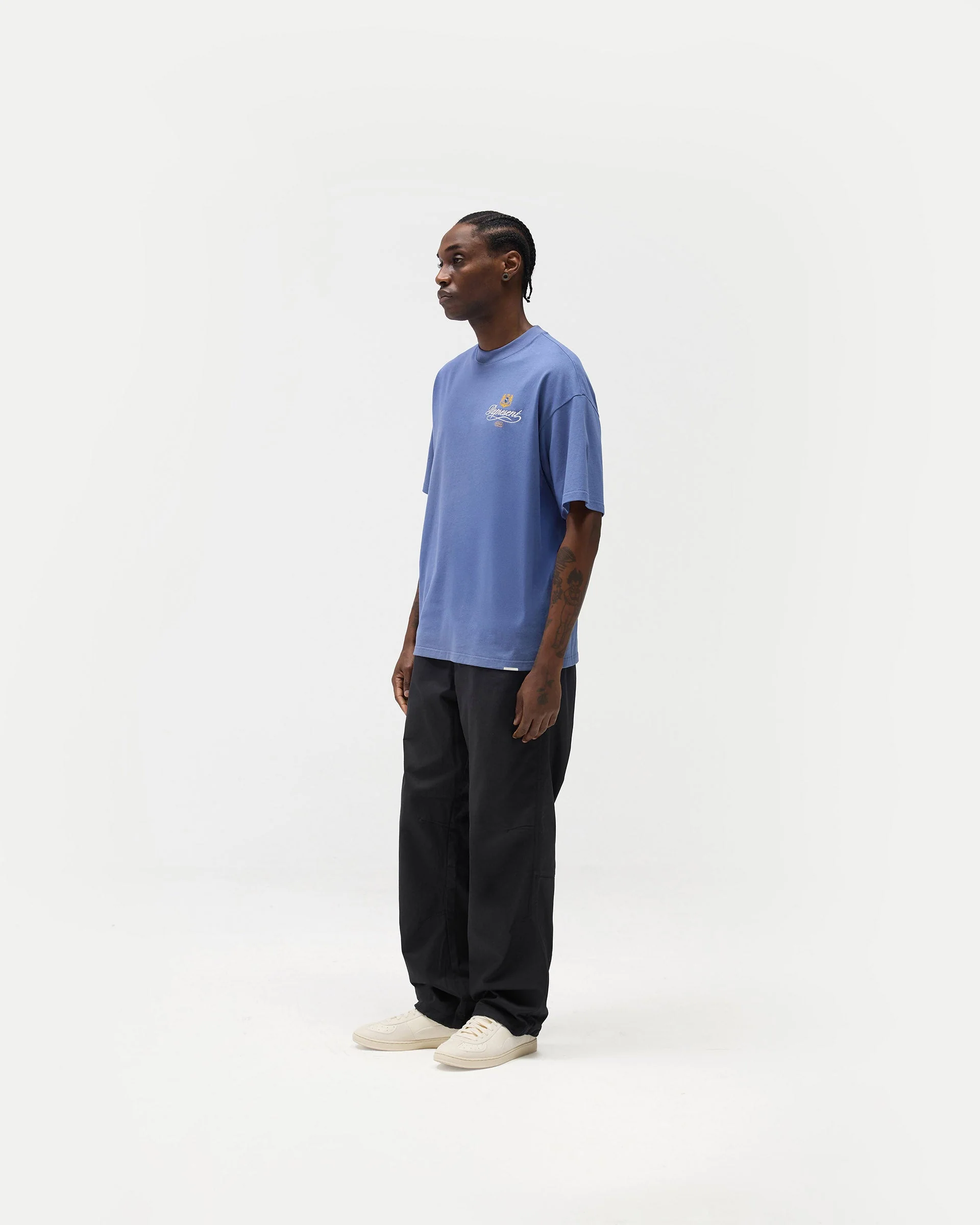 Represent X Puma Graphic T-Shirt - Blue Dusk - Image 9