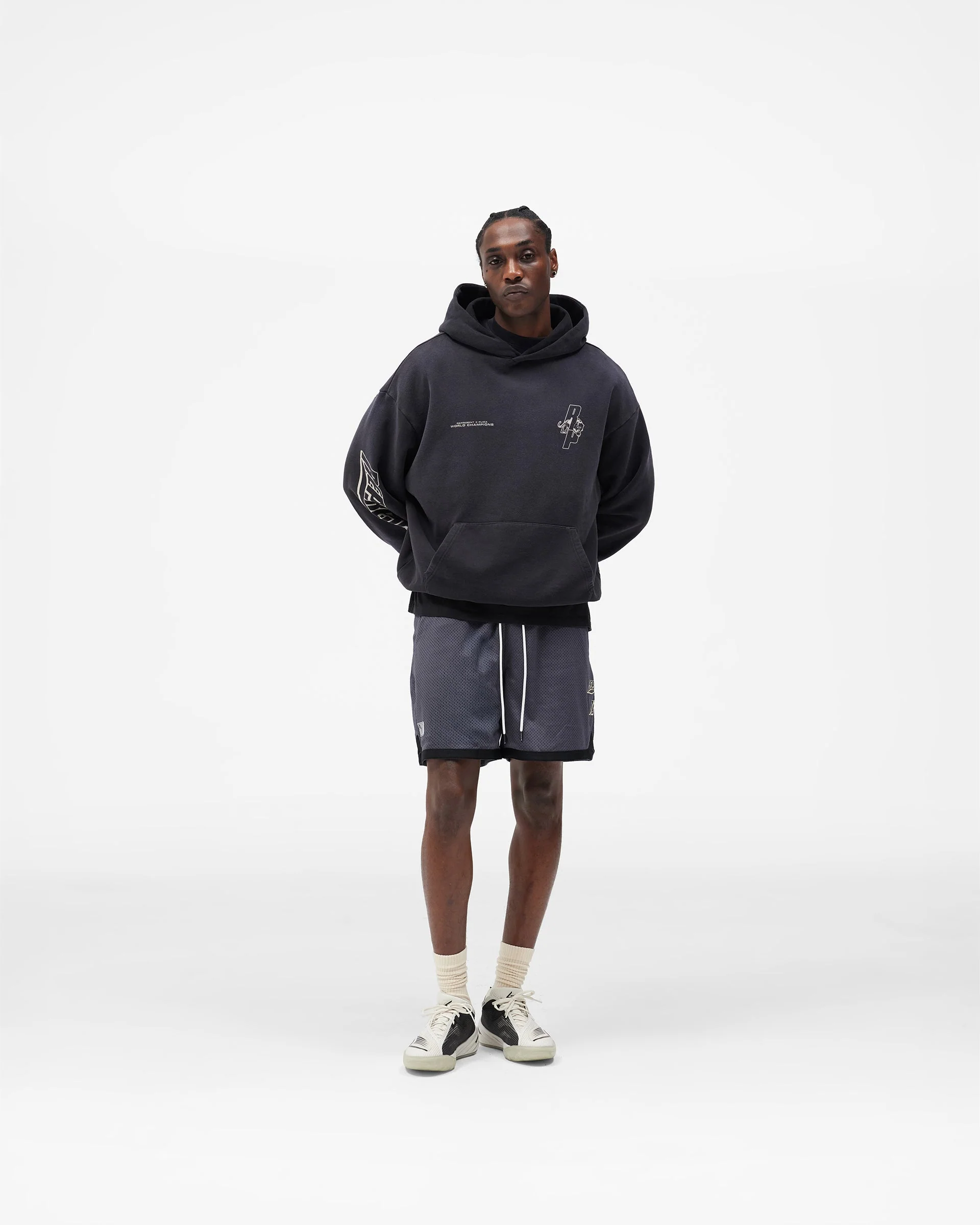 Represent X Puma Hoodie - Puma Black - Image 7