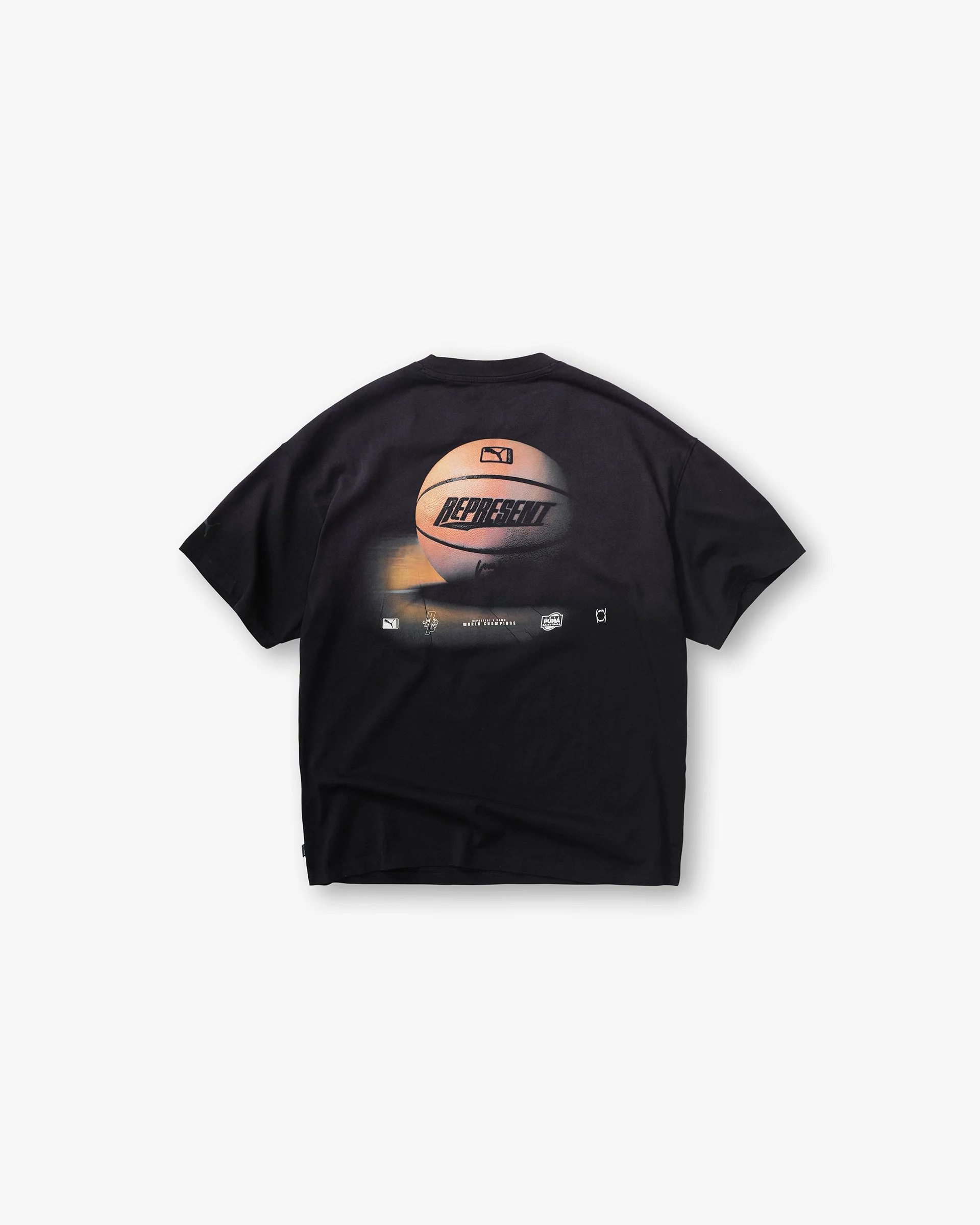 Represent X Puma T-Shirt - Puma Black - Image 2