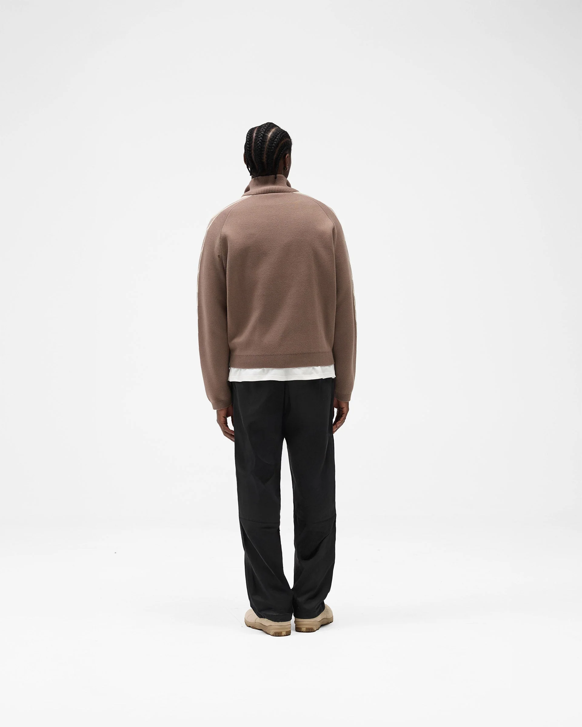 Represent X Puma T7 Knit Jacket - Pine Bark - Image 11