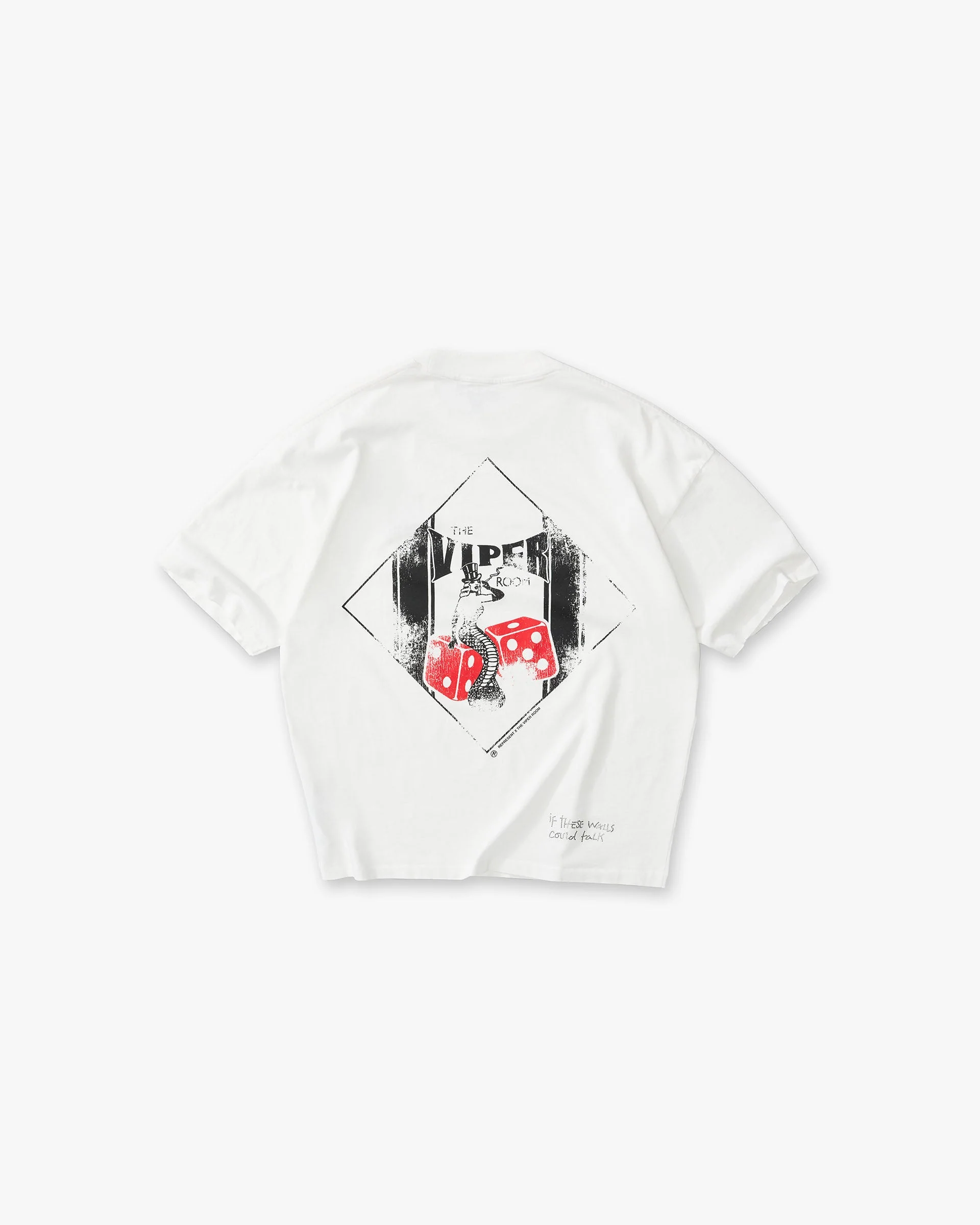 Represent x The Viper Room Dice T-Shirt - Flat White - Image 2