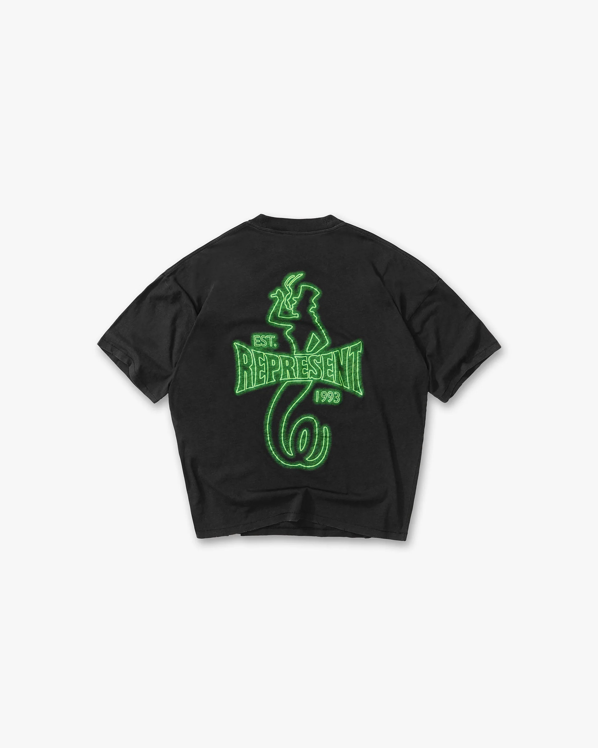 Represent x The Viper Room Glow T-Shirt - Vintage Black - Image 2