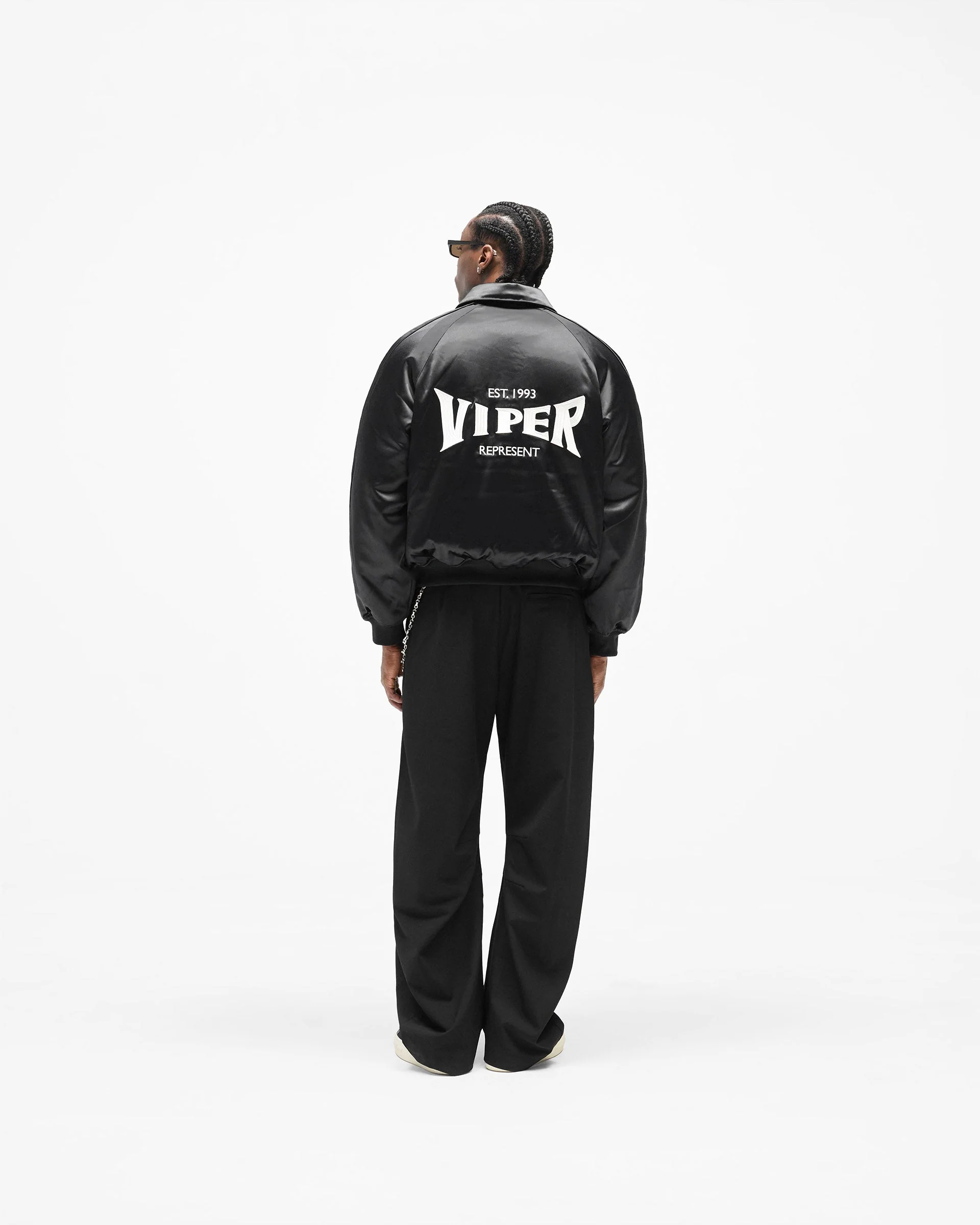 Represent x Viper Souvenir Jacket - Jet Black - Image 12