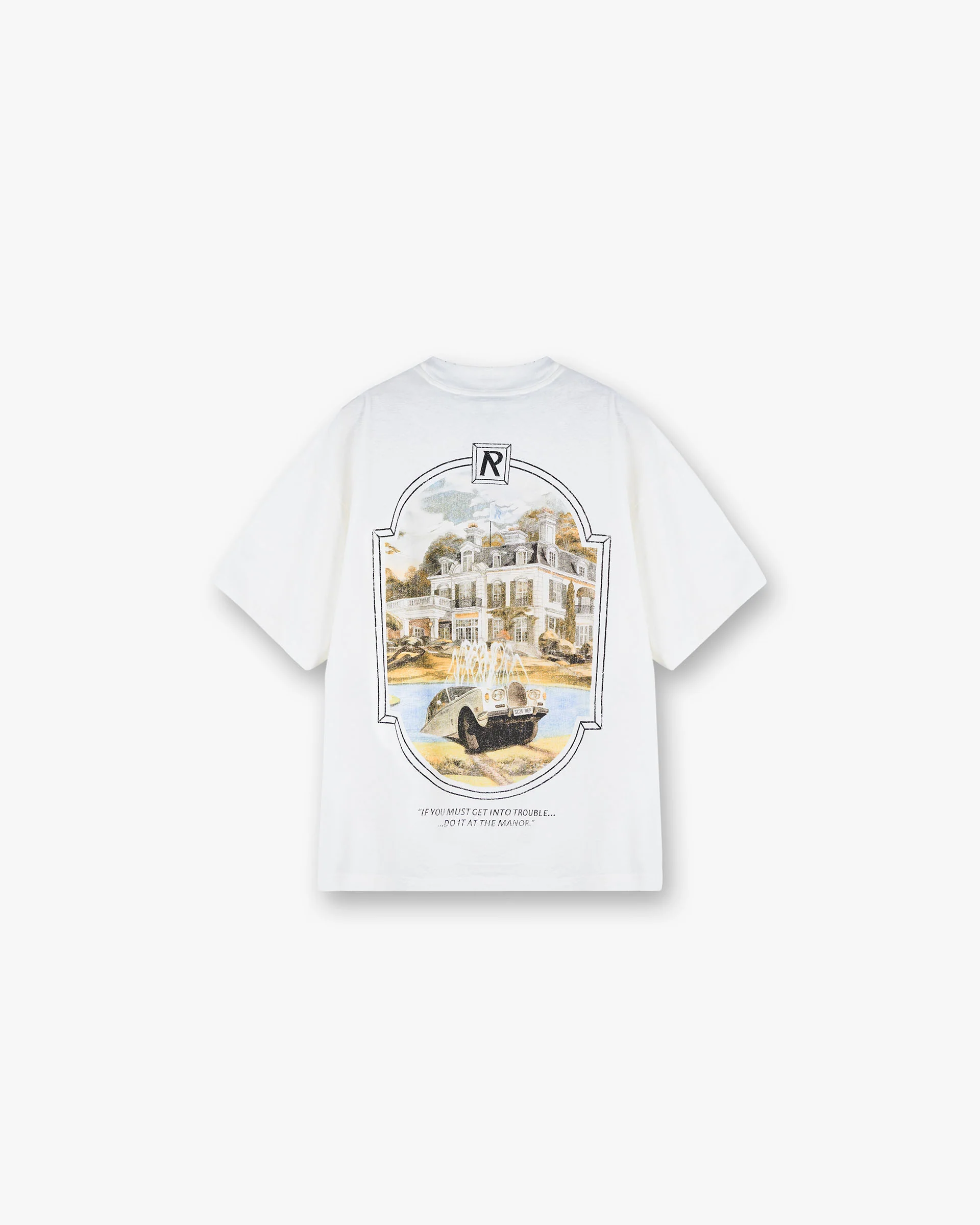 Revere Manor T-Shirt - Aged White - Image 2