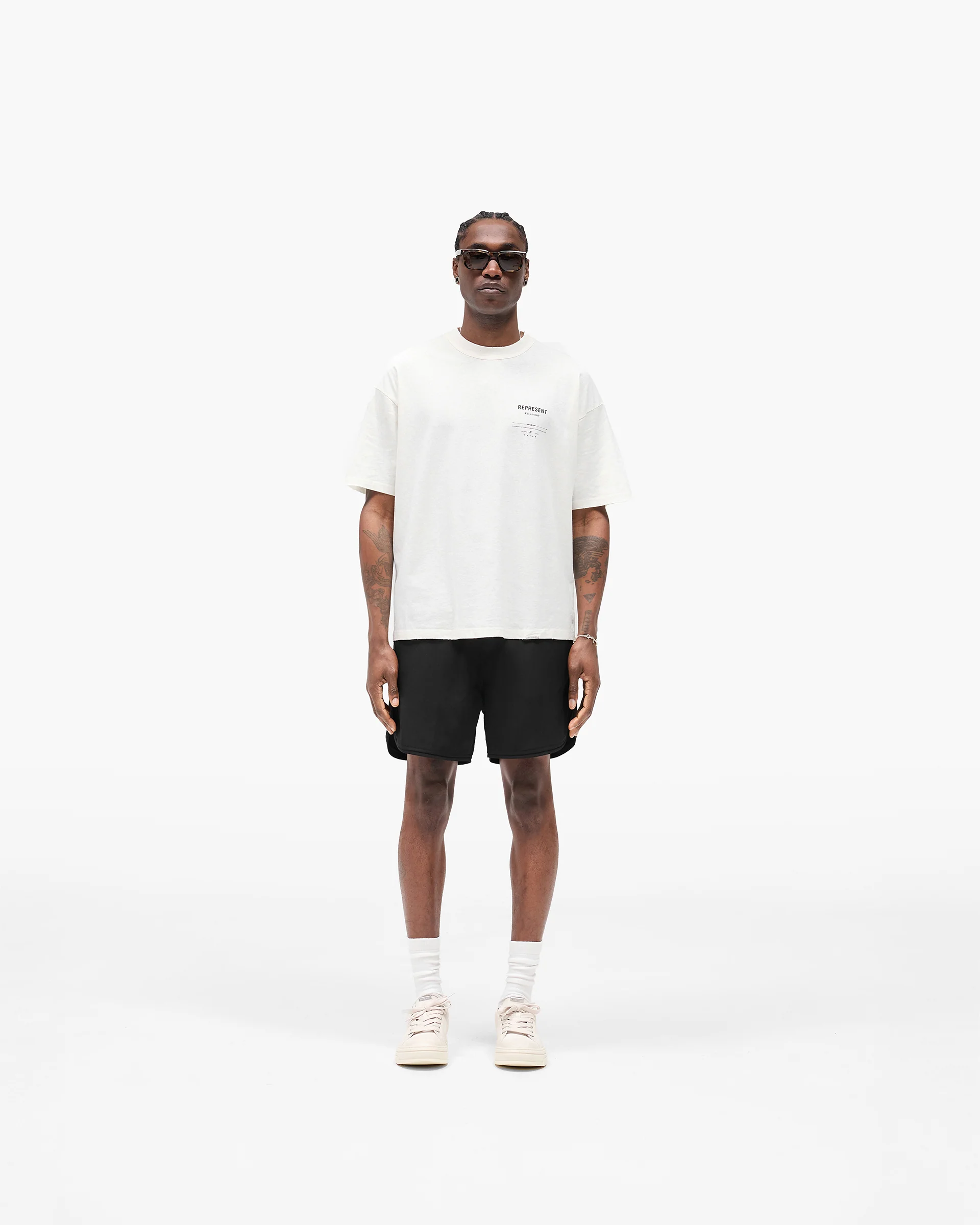 Revere Manor T-Shirt - Aged White - Image 6