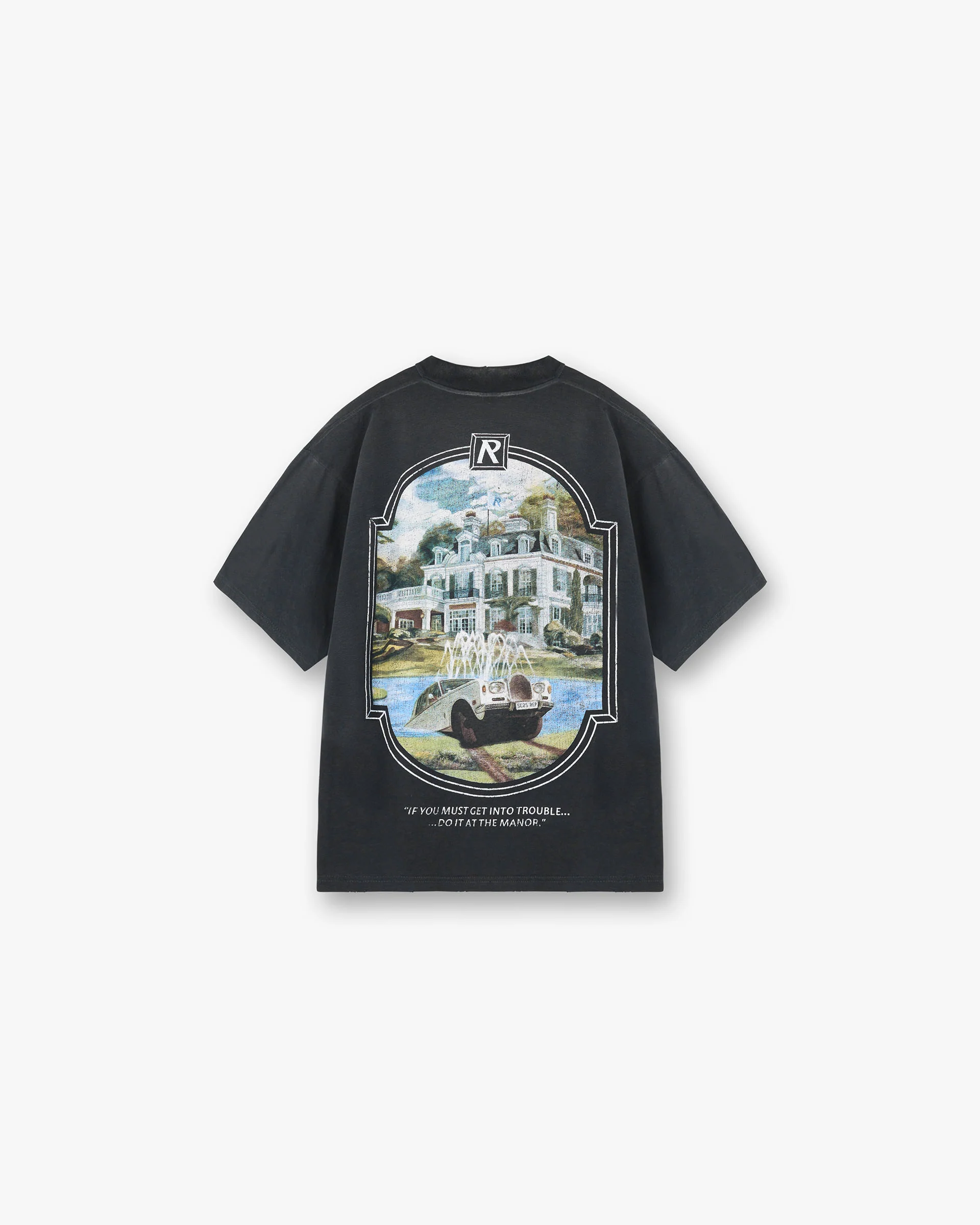 Revere Manor T-Shirt - Stained Black - Image 2