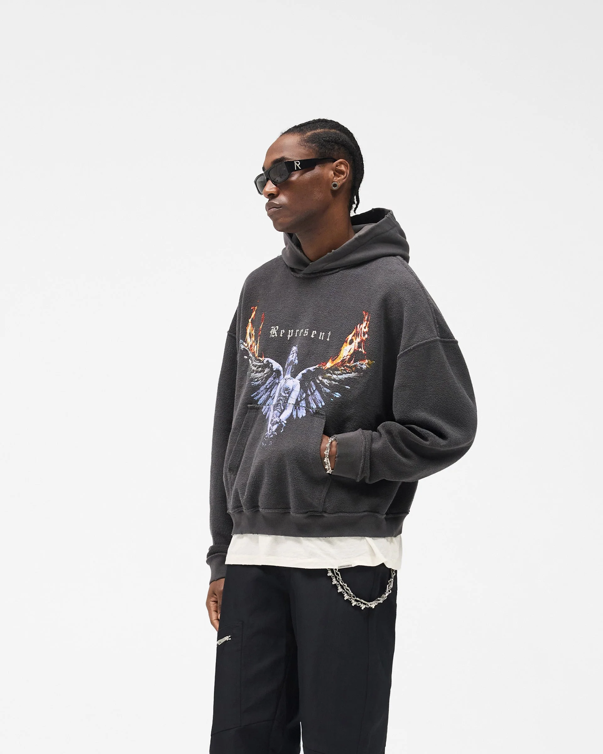 Reversible Living Legacy Tour Hoodie - Sun Fade Grey - Image 4