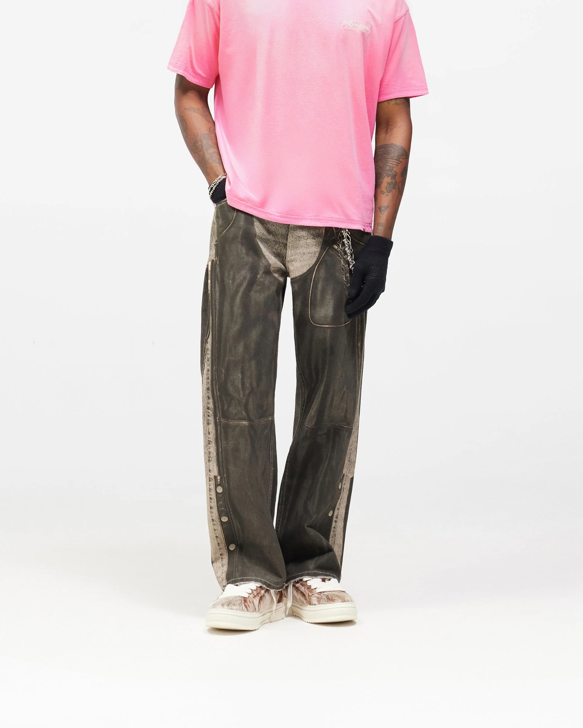 Shotgun Chaps Denim - Grey - Image 3