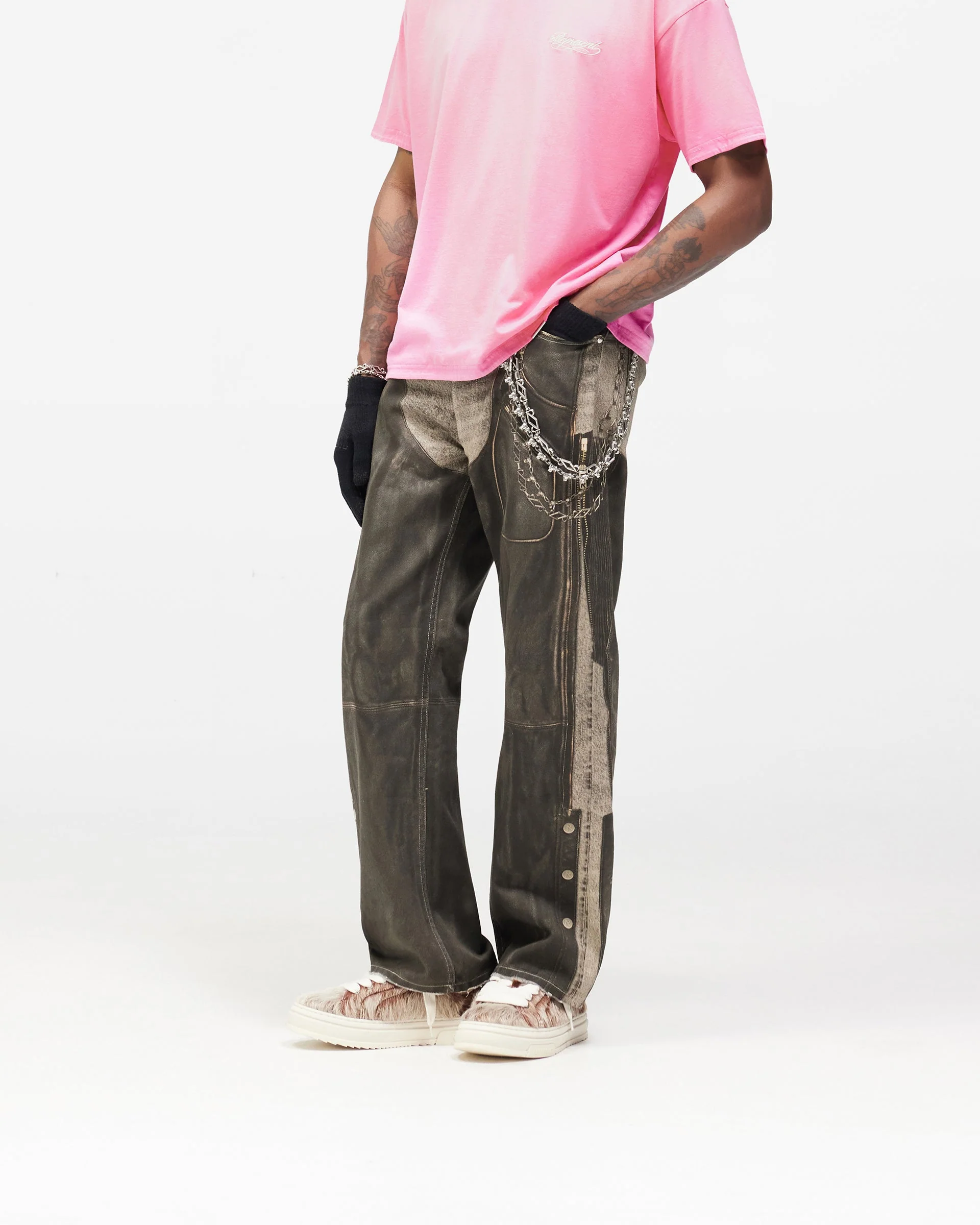 Shotgun Chaps Denim - Grey - Image 4