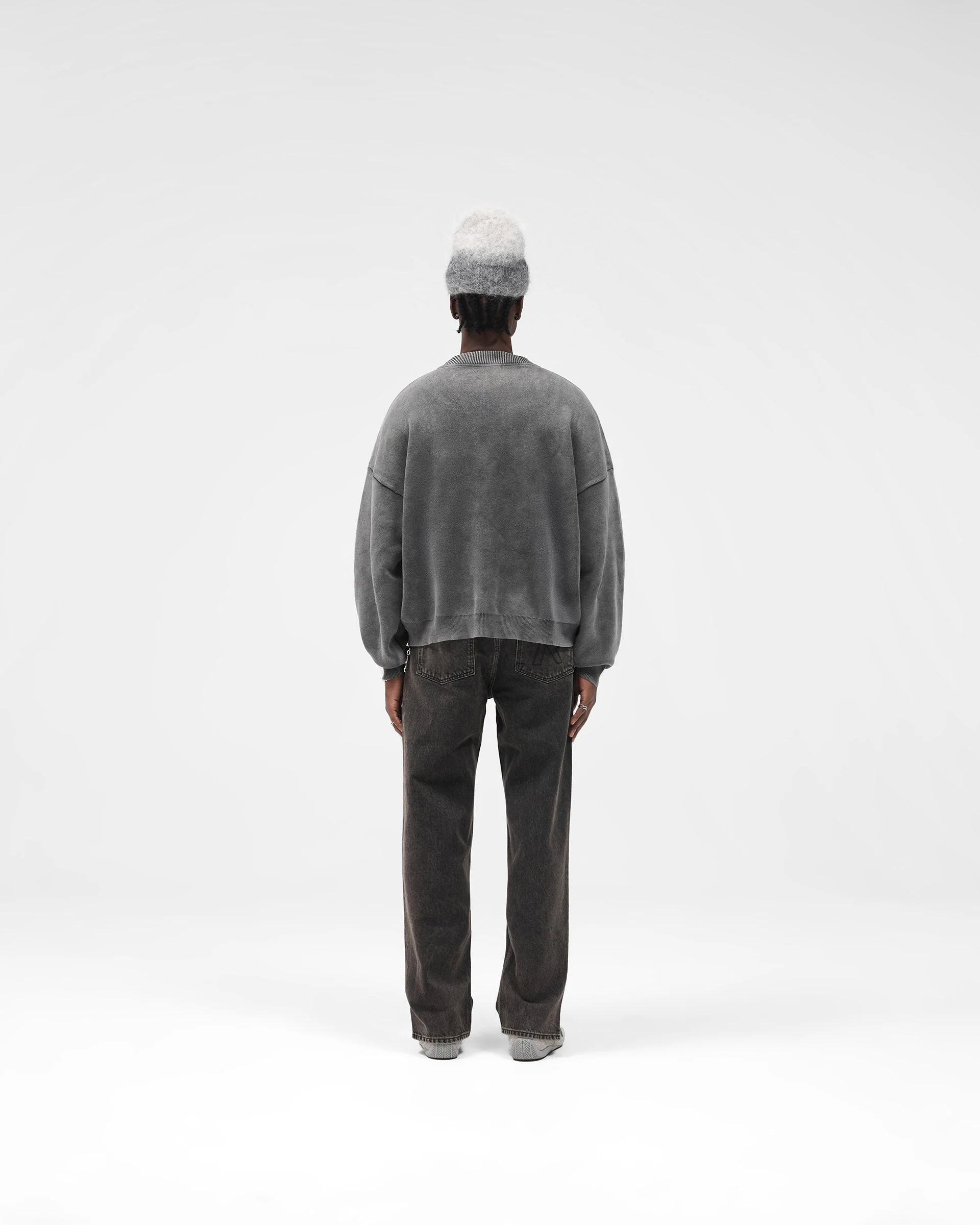 Stamped Sweater - Vintage Grey - Image 9