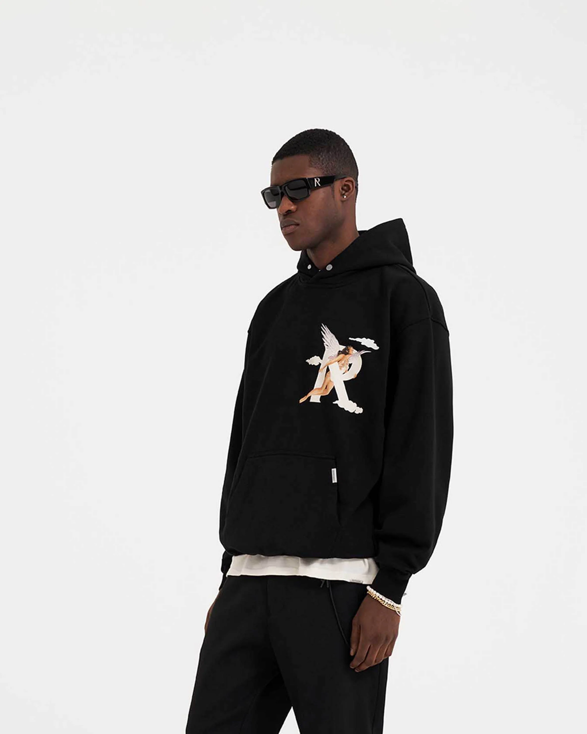 Storms In Heaven Hoodie - Black - Image 4