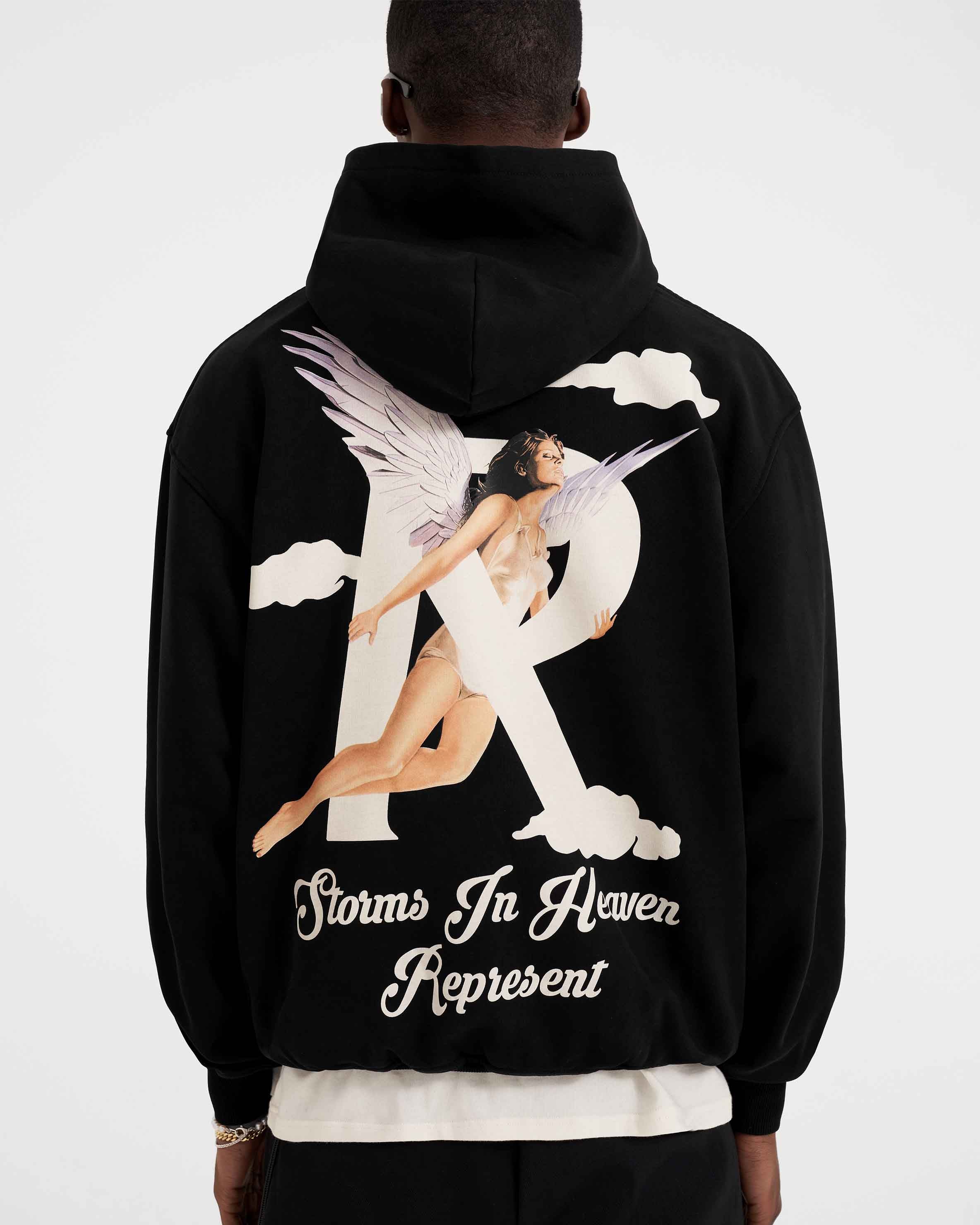 Storms In Heaven Hoodie - Black - Image 5