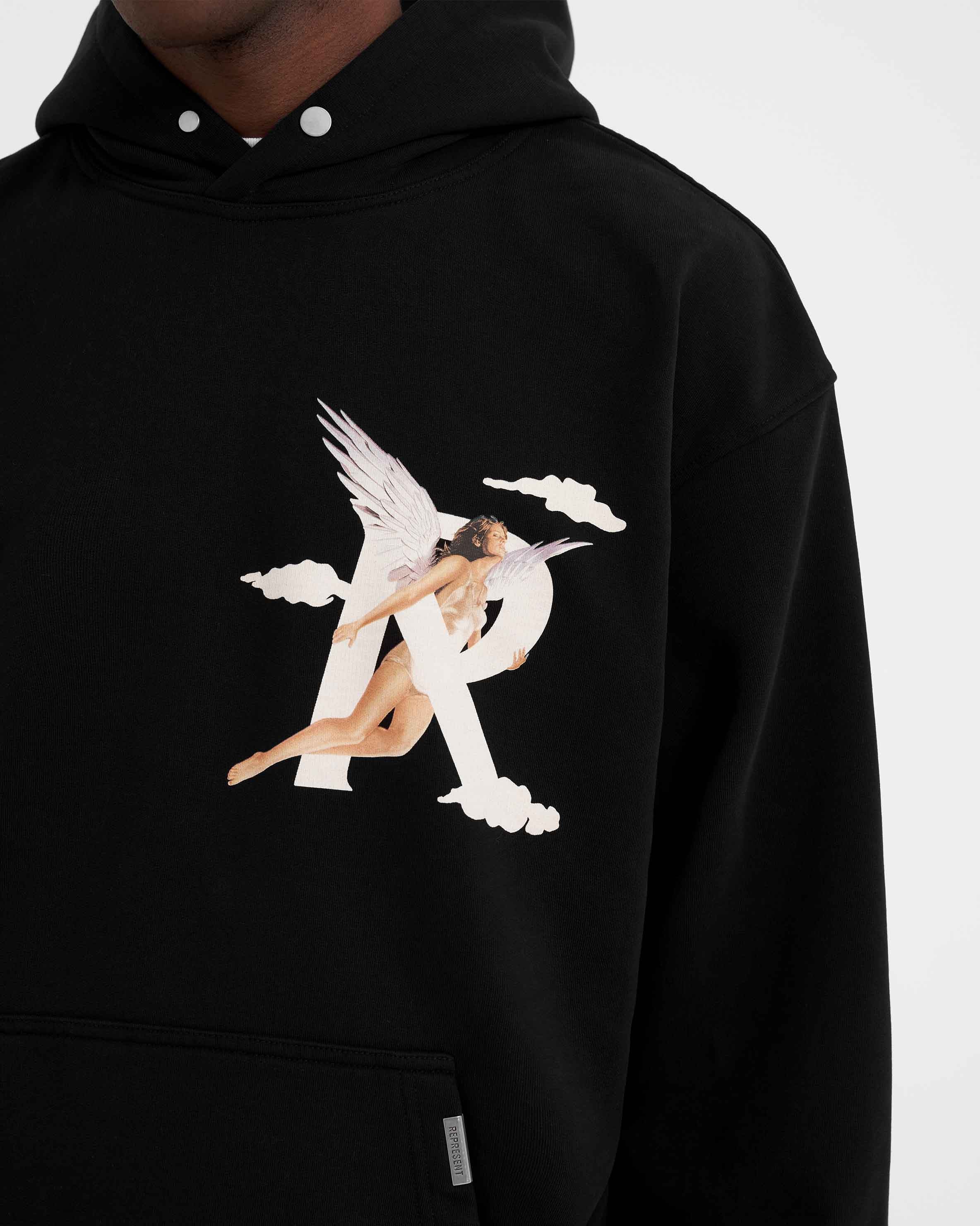 Storms In Heaven Hoodie - Black - Image 6
