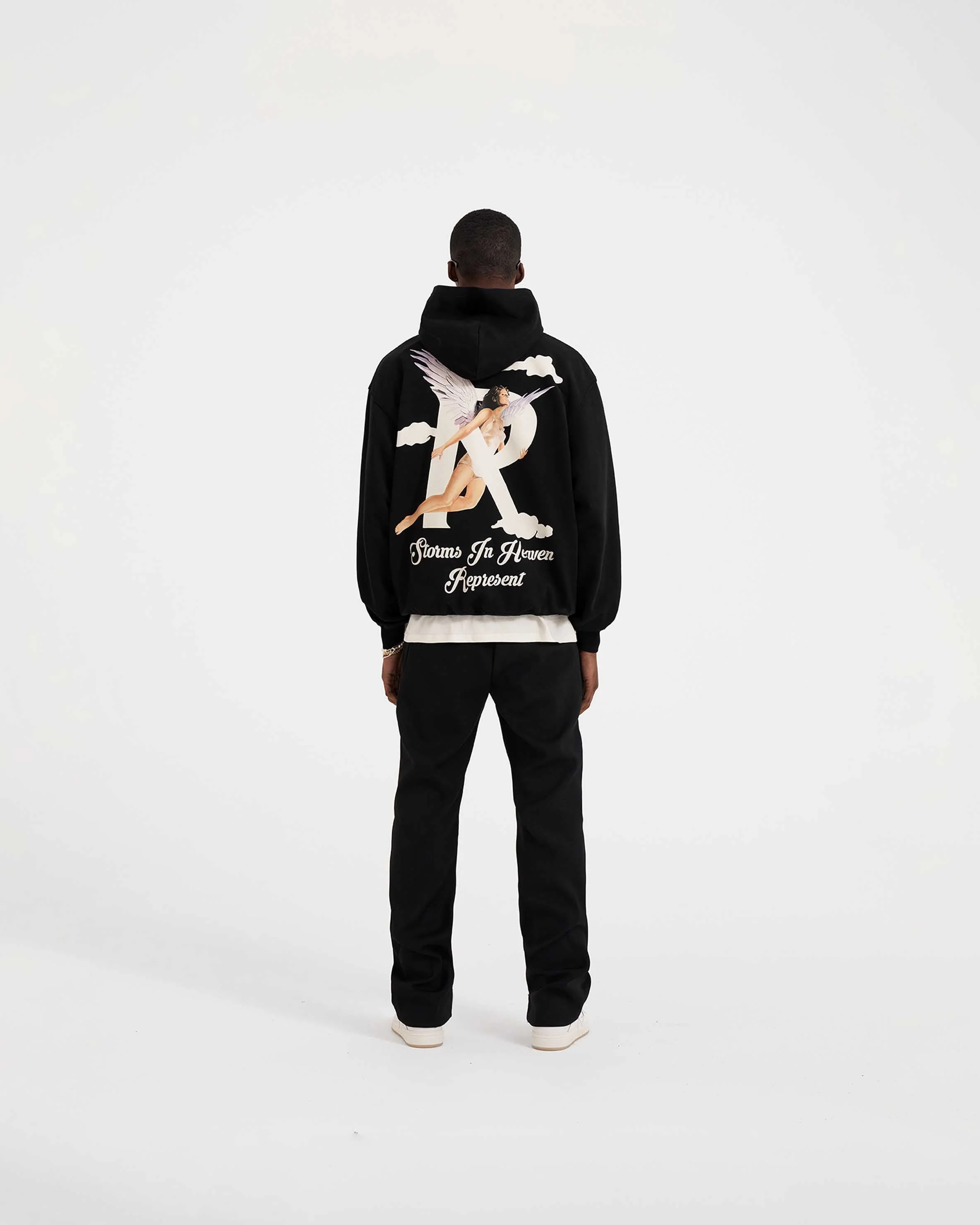 Storms In Heaven Hoodie - Black - Image 8