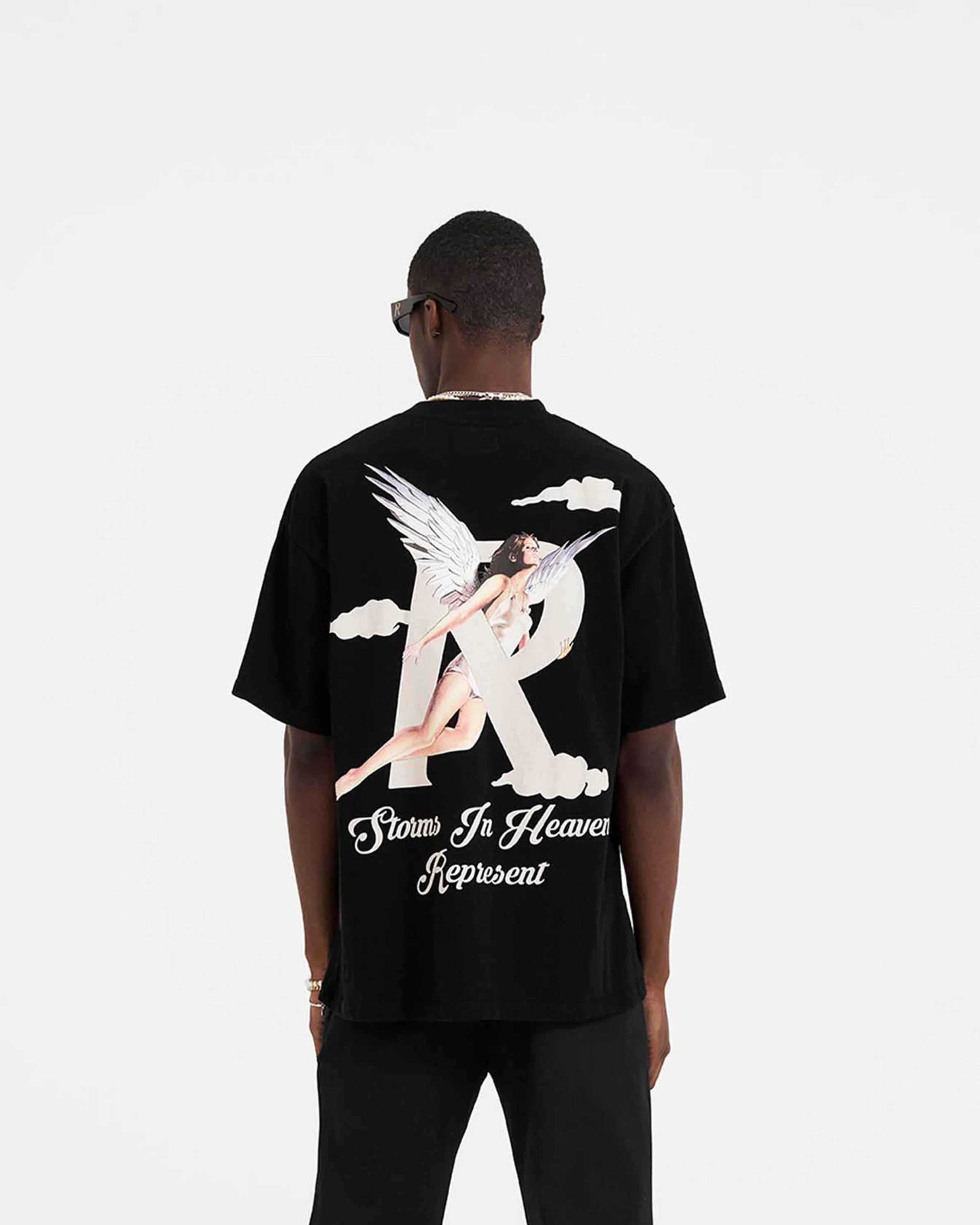 Storms In Heaven T-Shirt - Black - Image 4