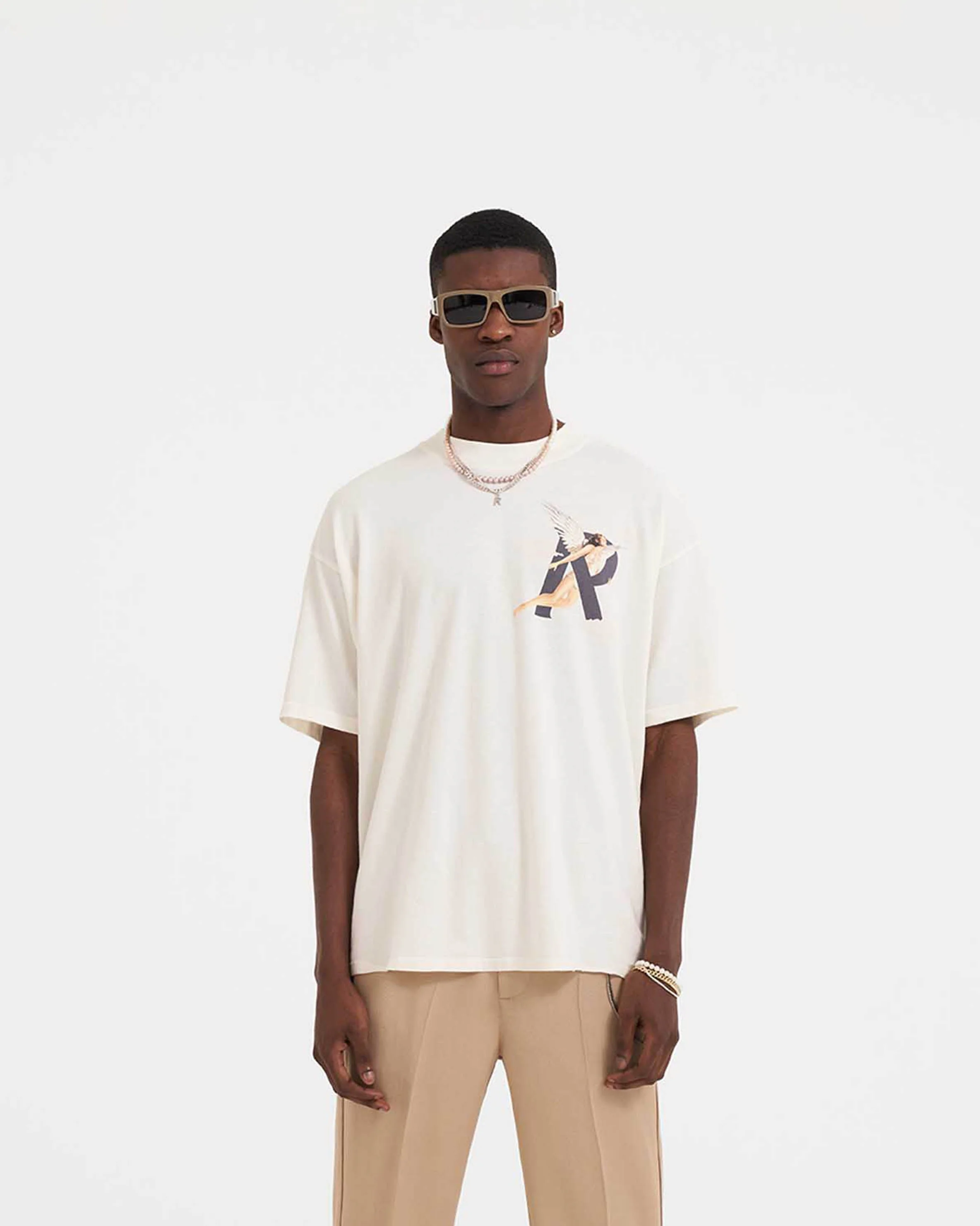 Storms In Heaven T-Shirt - Flat White - Image 3