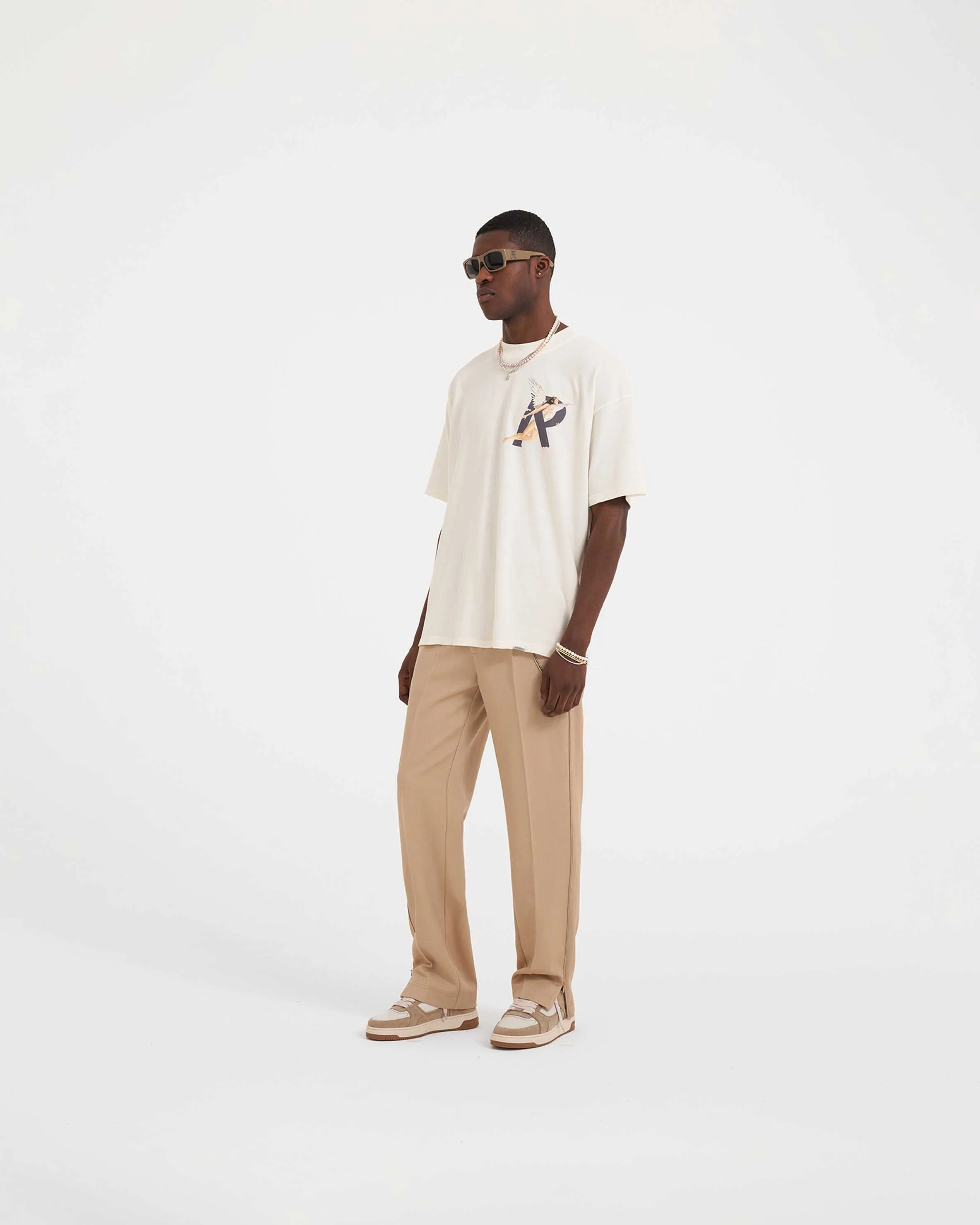 Storms In Heaven T-Shirt - Flat White - Image 5