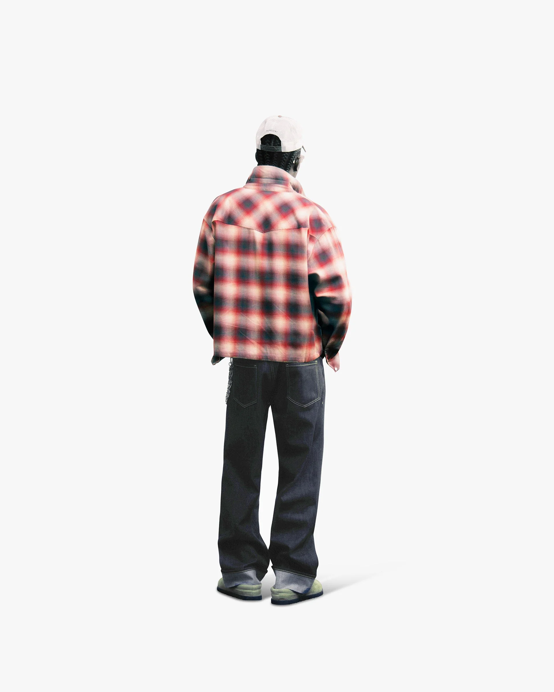 Sunset Flannel - Racing Red - Image 8