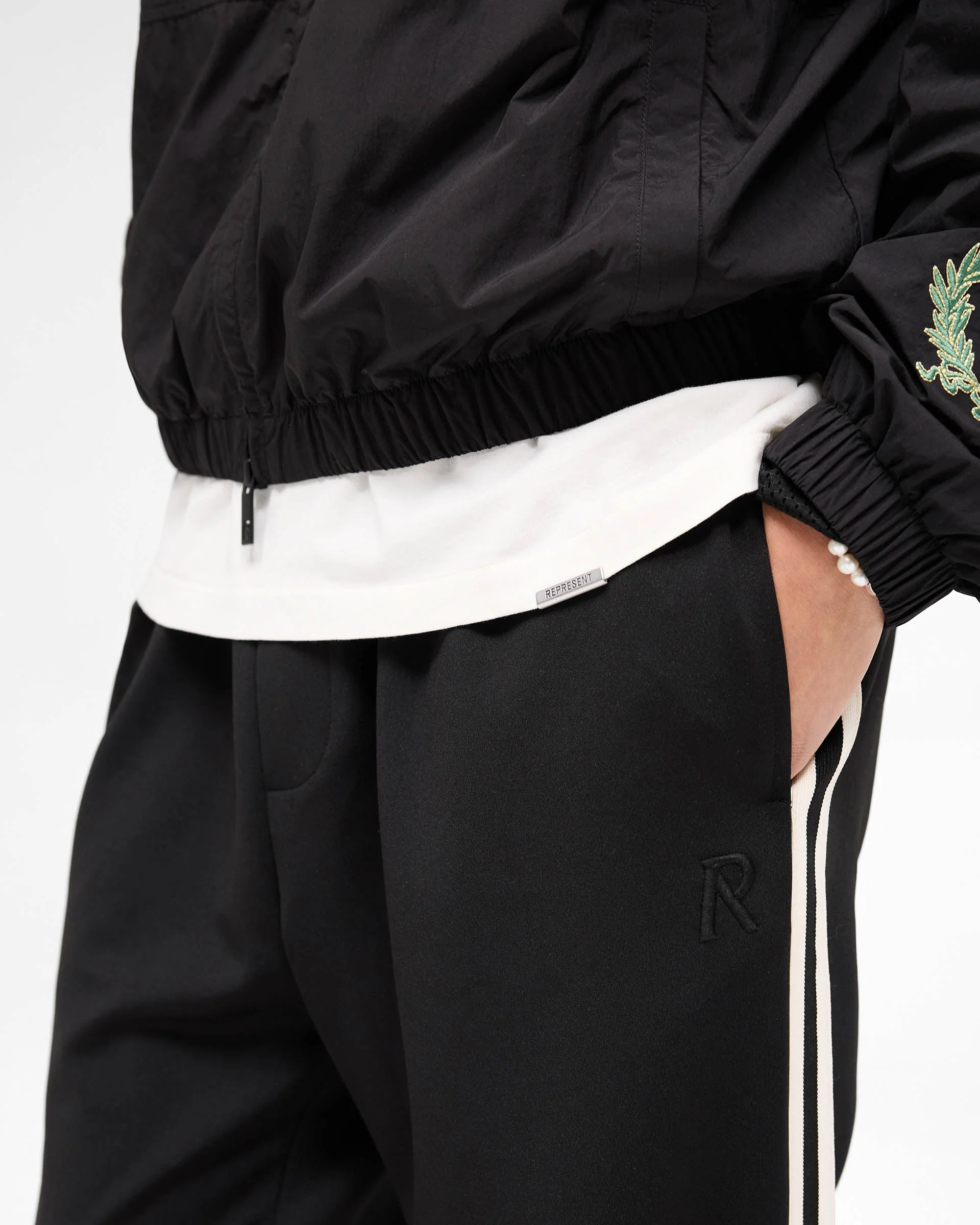 Tailored Track Pant - Jet Black - Image 5