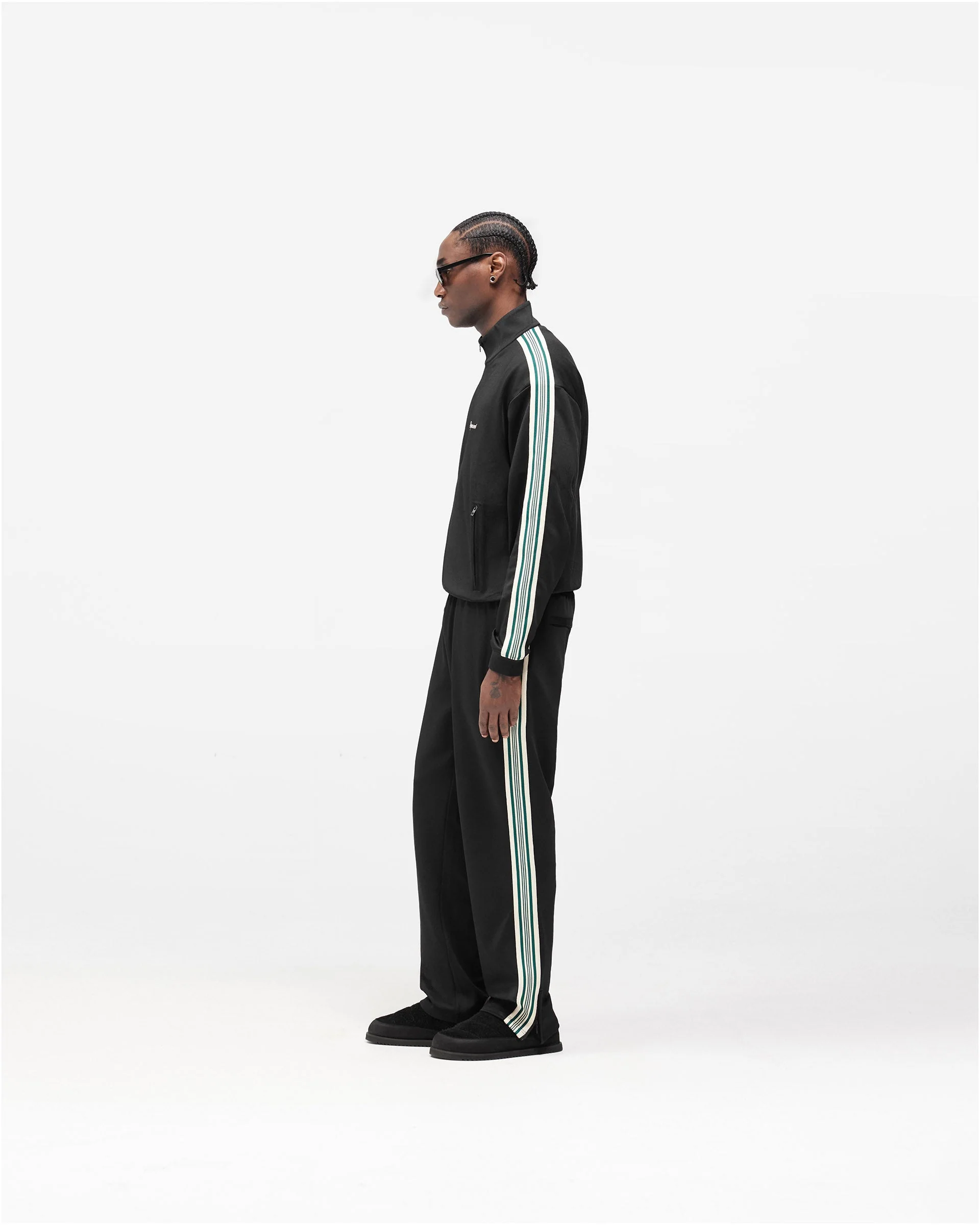 Taped Track Pant - Jet Black - Image 10