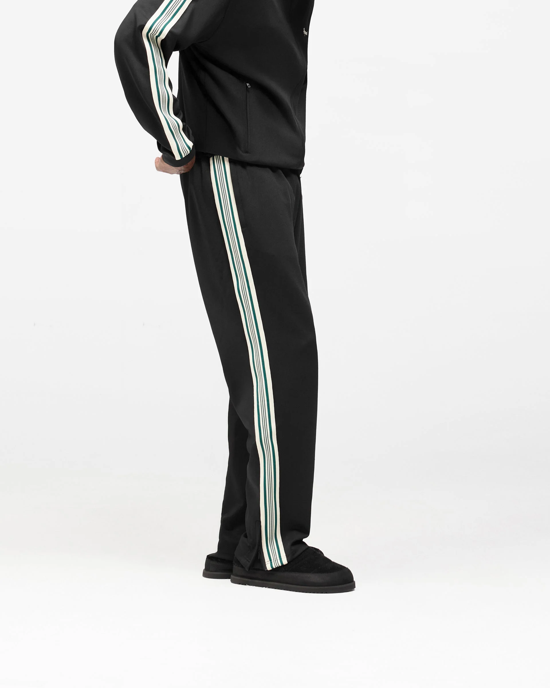 Taped Track Pant - Jet Black - Image 5