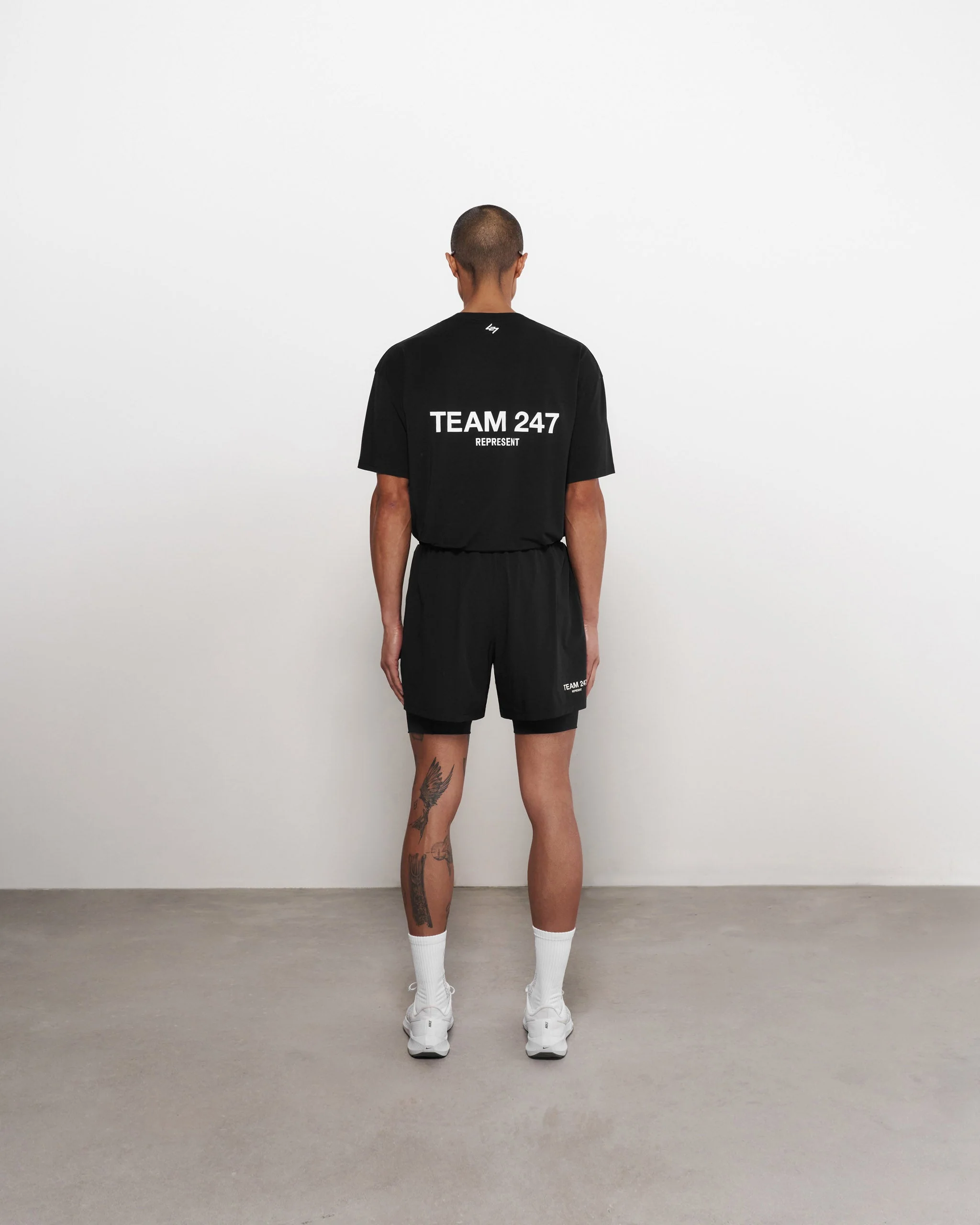 Team 247 2-In-1 Shorts - Black - Image 9