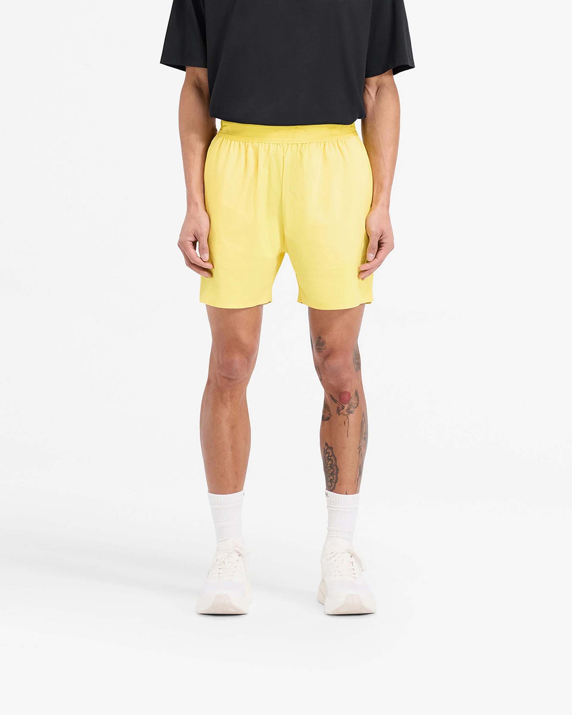 Team 247 Fused Shorts - Lemon - Image 3