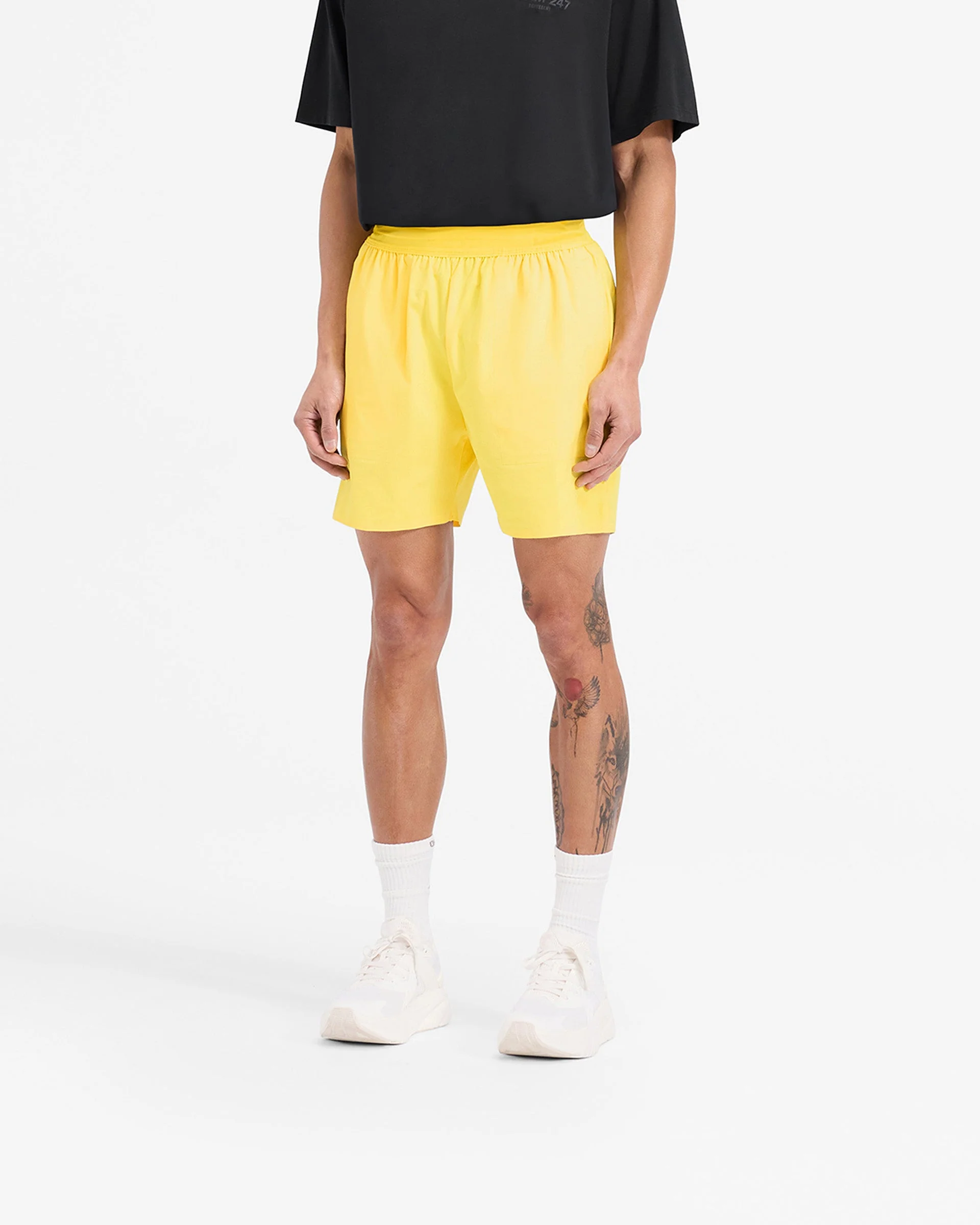 Team 247 Fused Shorts - Lemon - Image 4