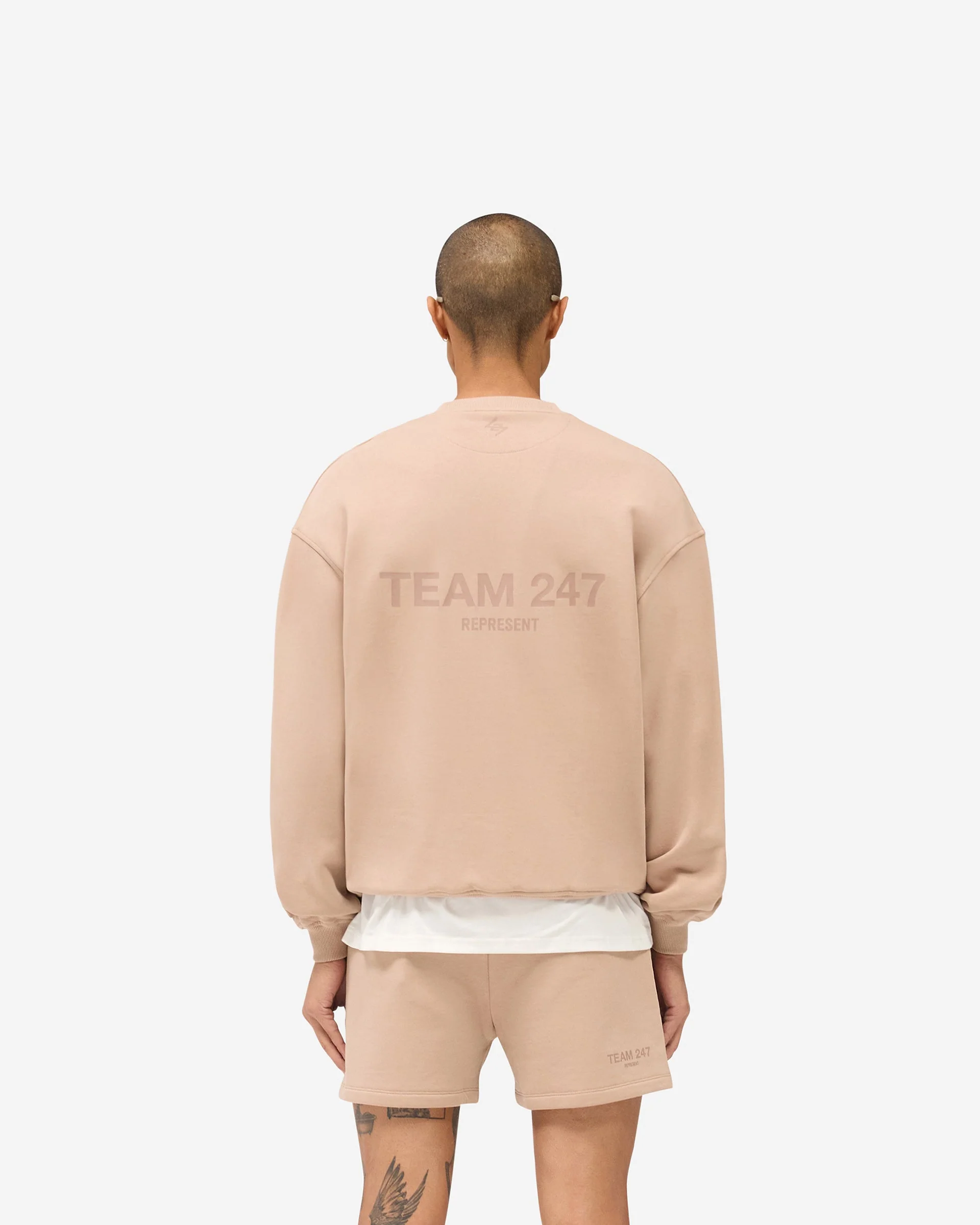 Team 247 Oversized Crew - Clay - Image 5