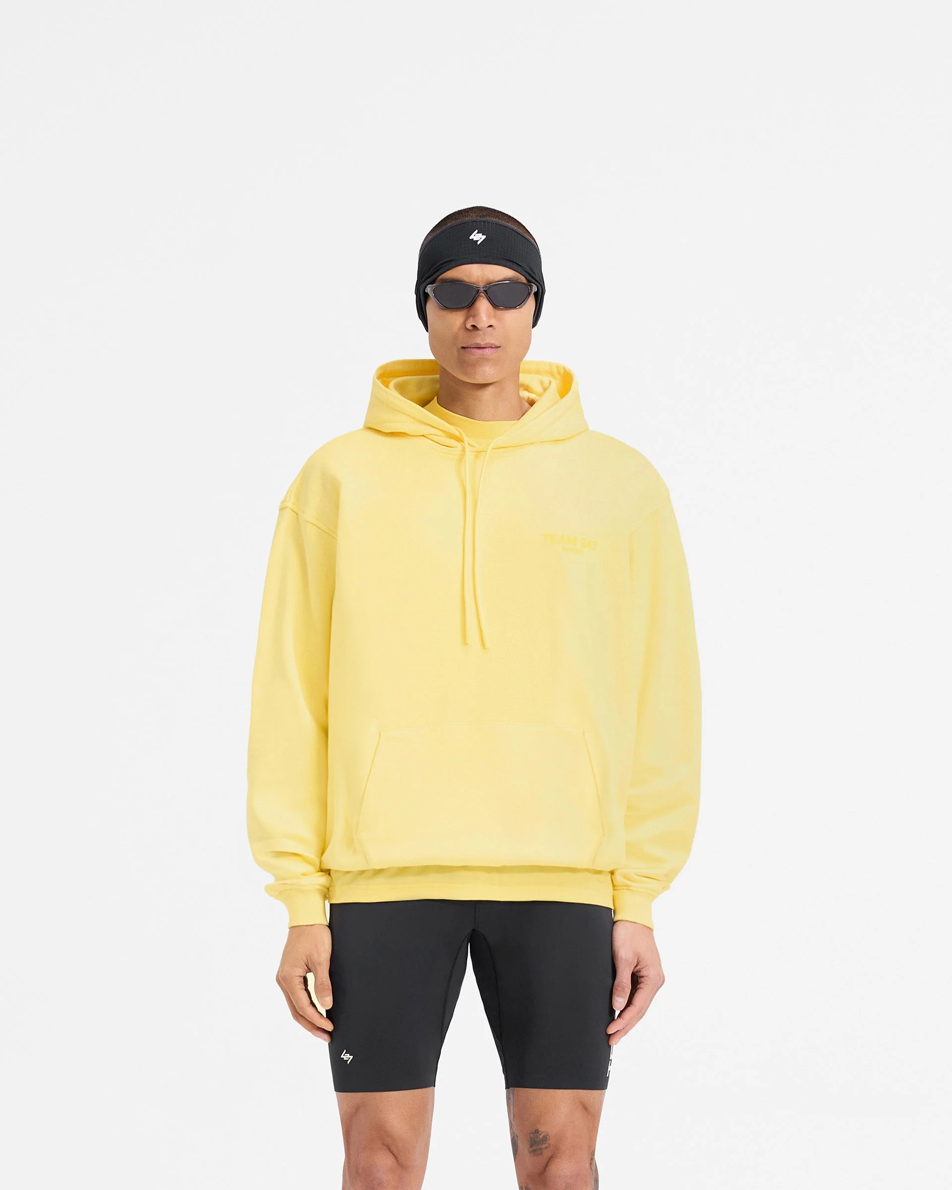 Team 247 Oversized Hoodie - Lemon - Image 3