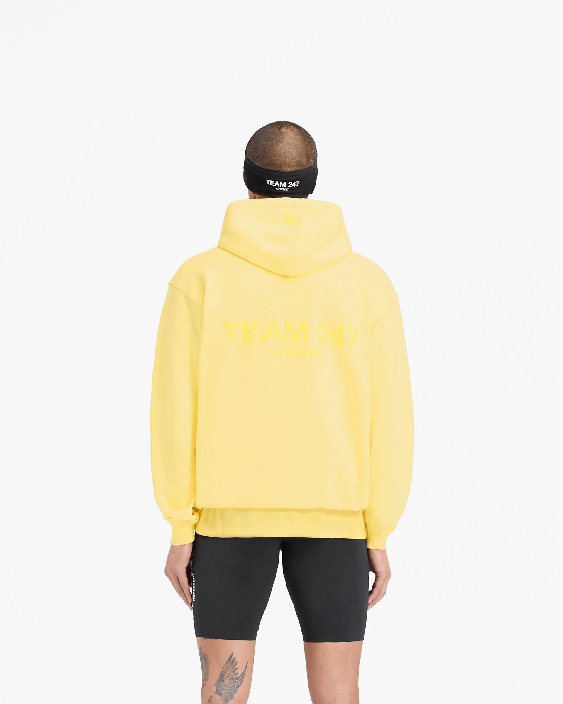 Team 247 Oversized Hoodie - Lemon - Image 5