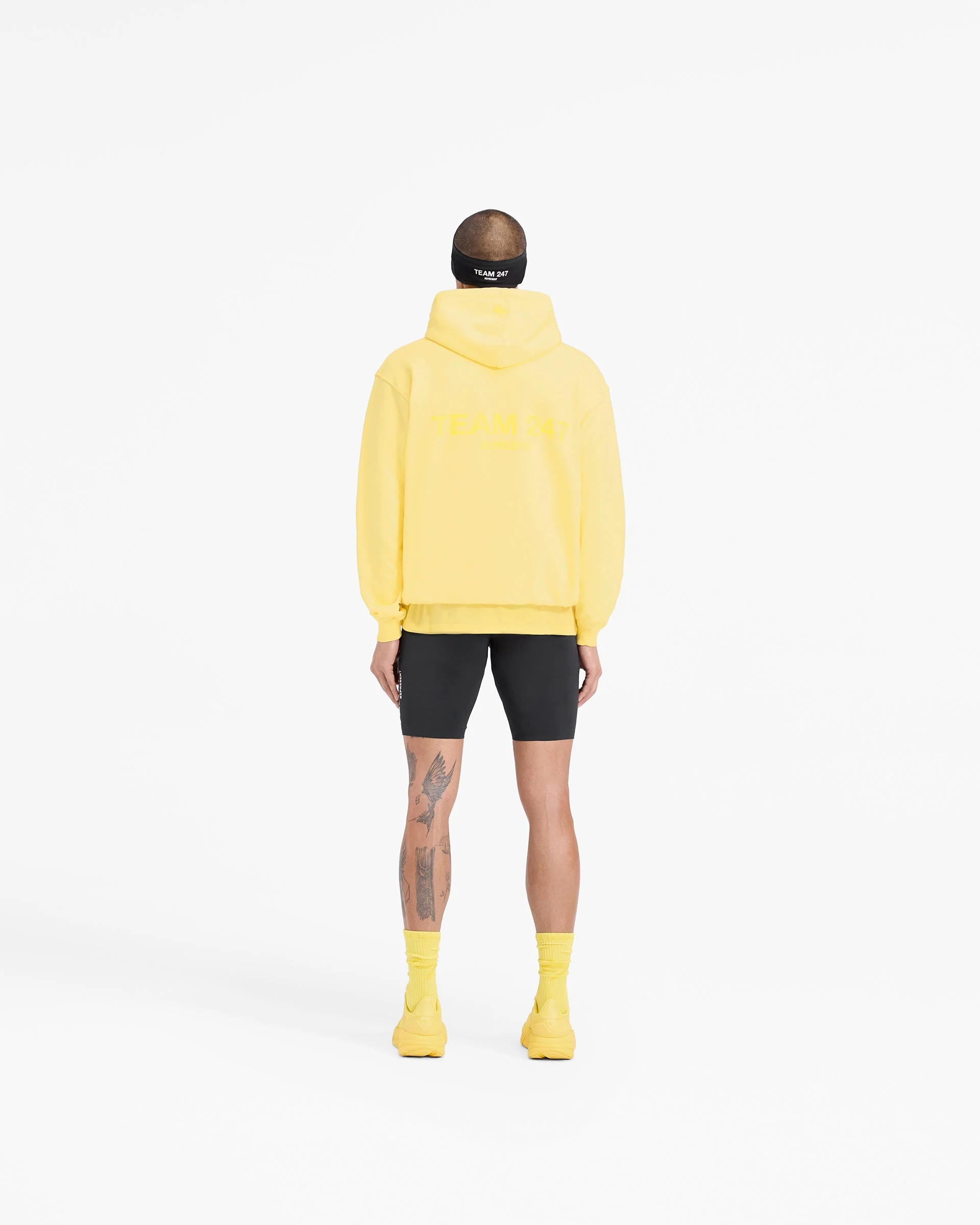 Team 247 Oversized Hoodie - Lemon - Image 8