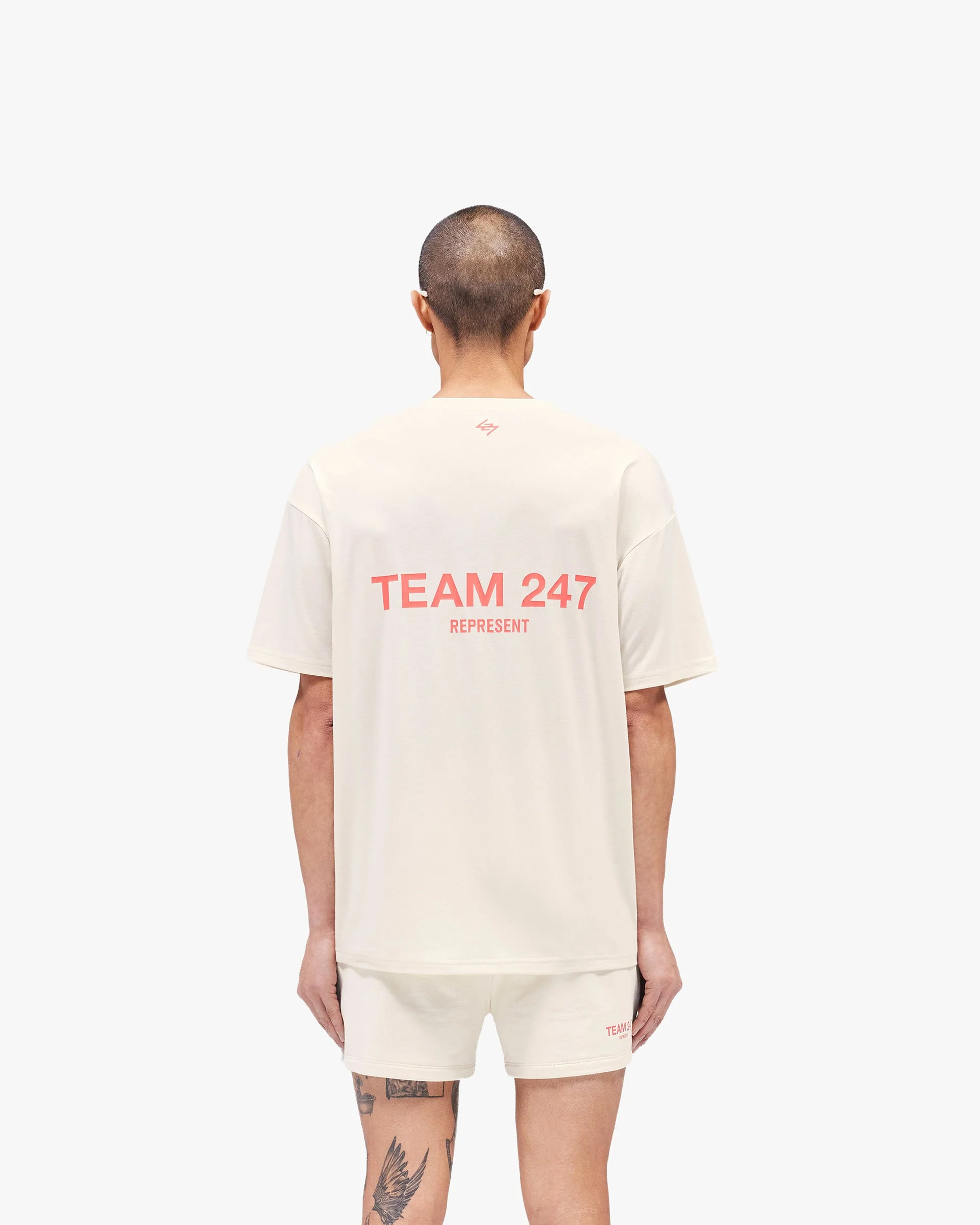Team 247 Oversized T-Shirt - Cream - Image 5