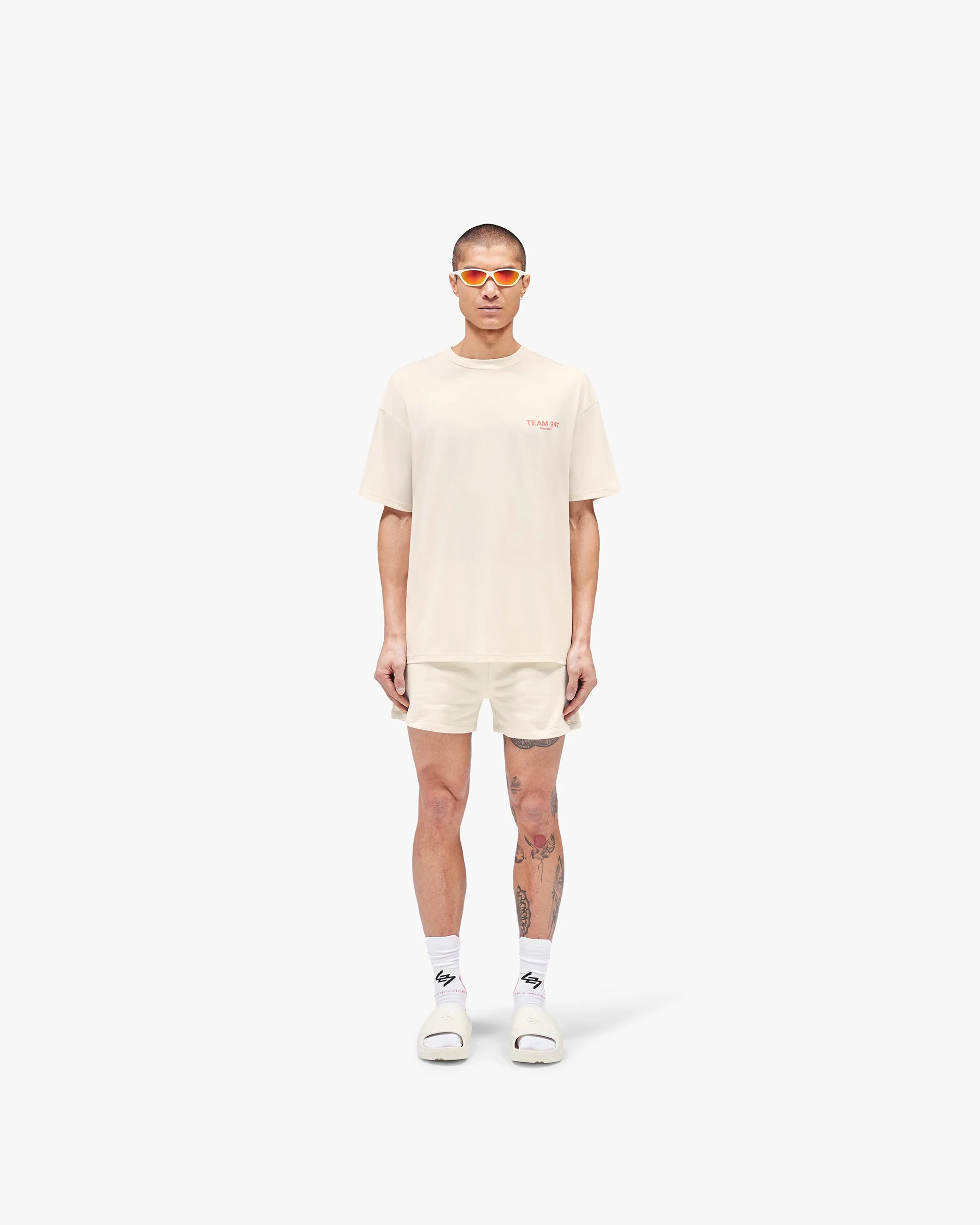 Team 247 Oversized T-Shirt - Cream - Image 6