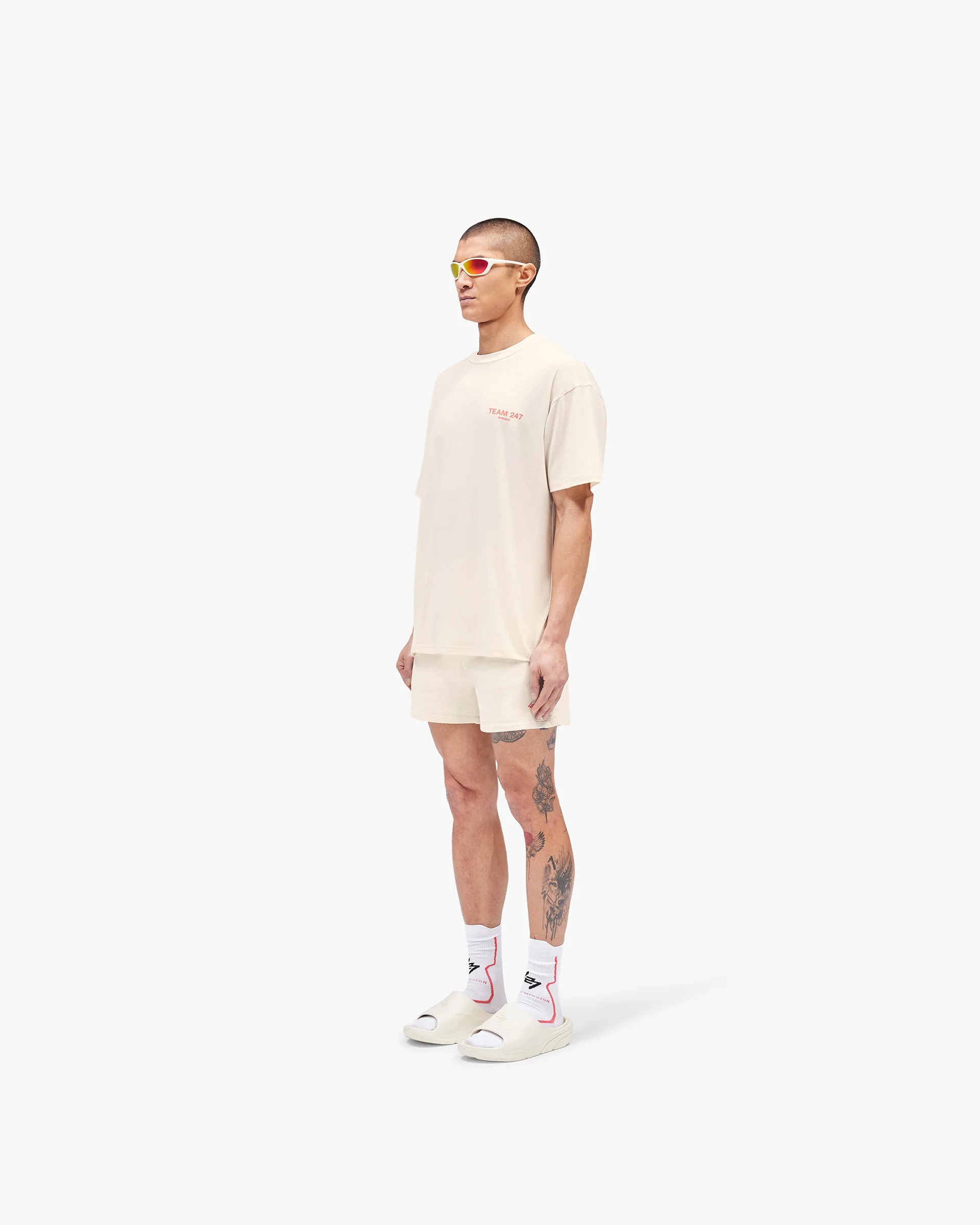 Team 247 Oversized T-Shirt - Cream - Image 7