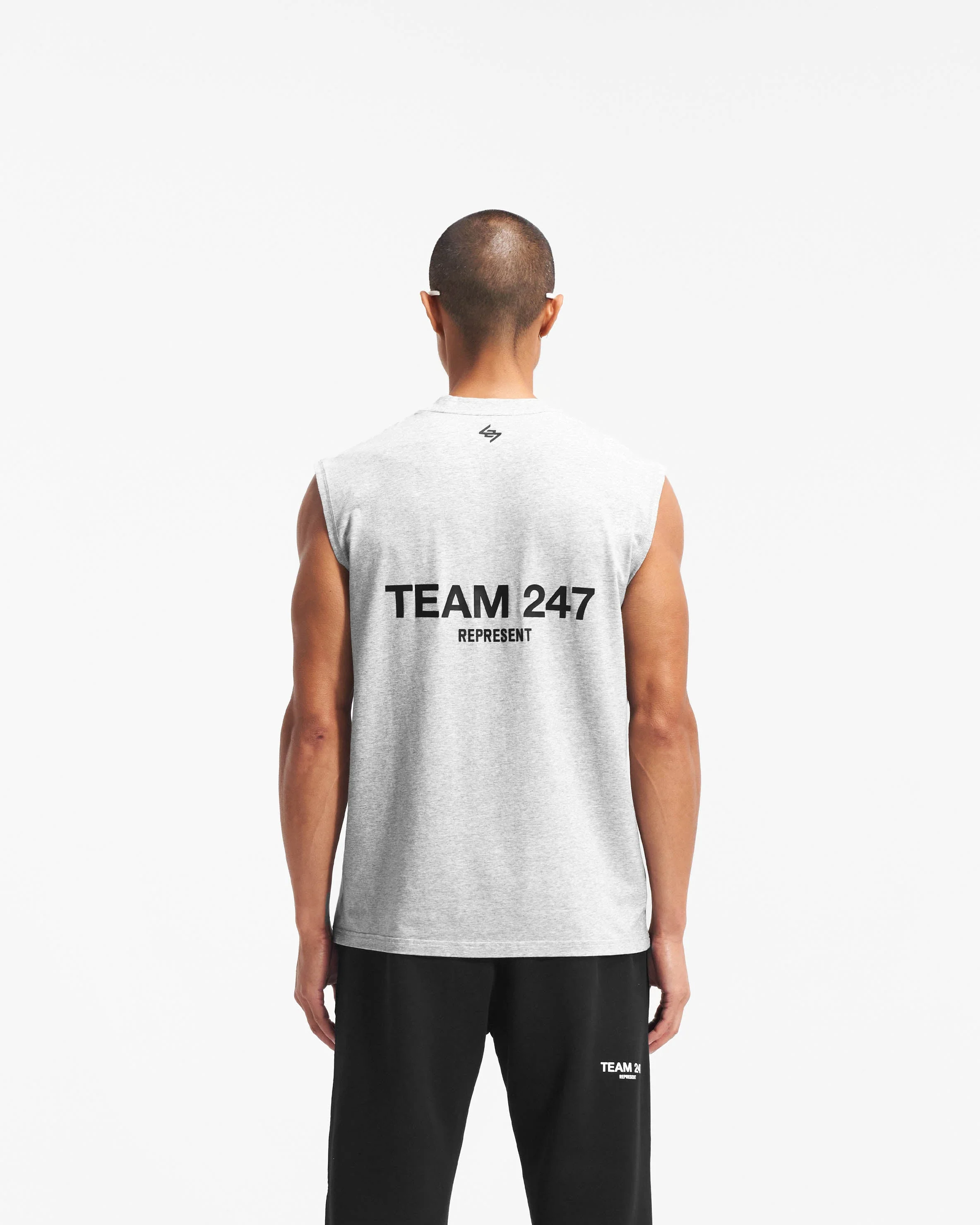 Team 247 Oversized Tank - Ash Grey - Image 4