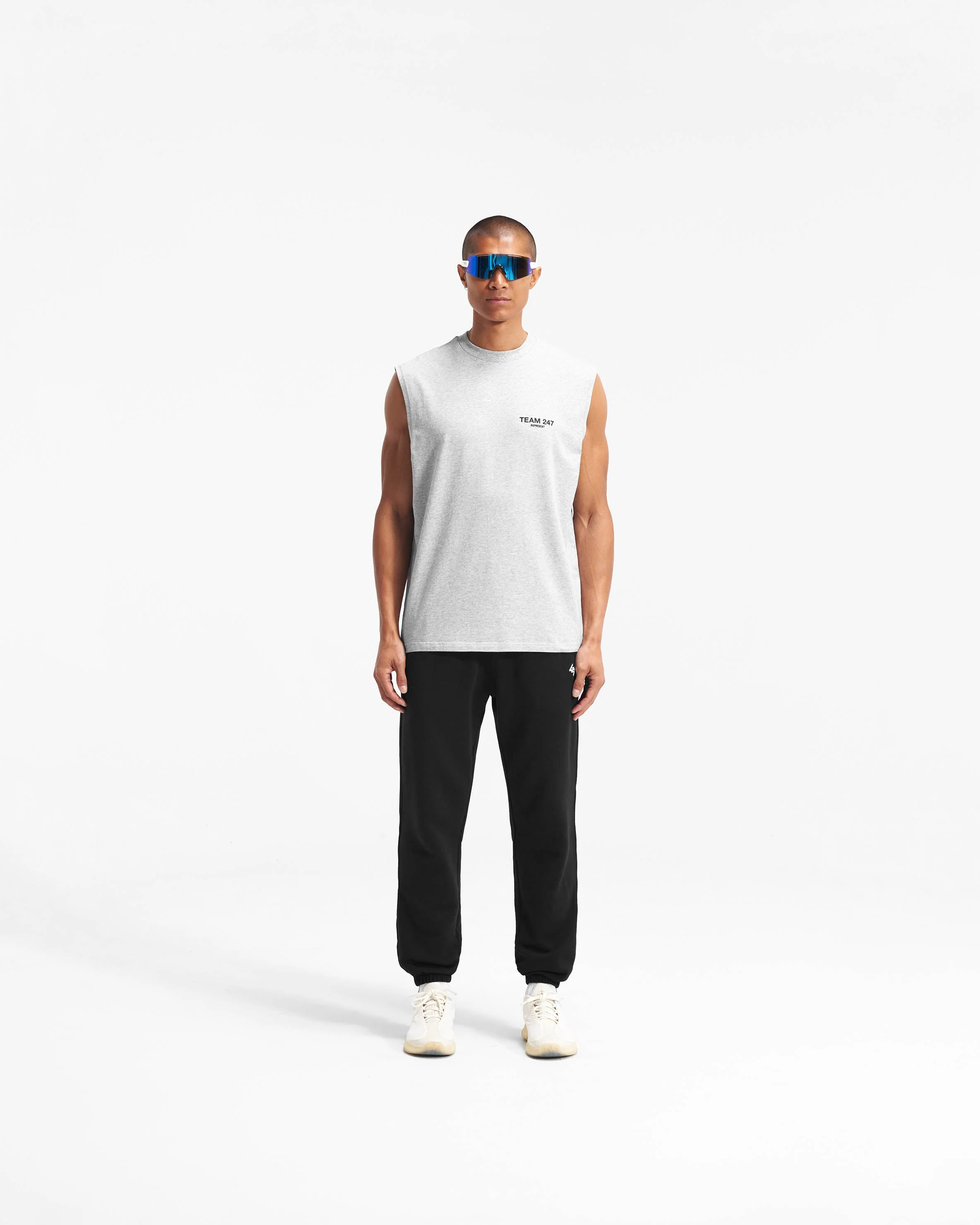 Team 247 Oversized Tank - Ash Grey - Image 7