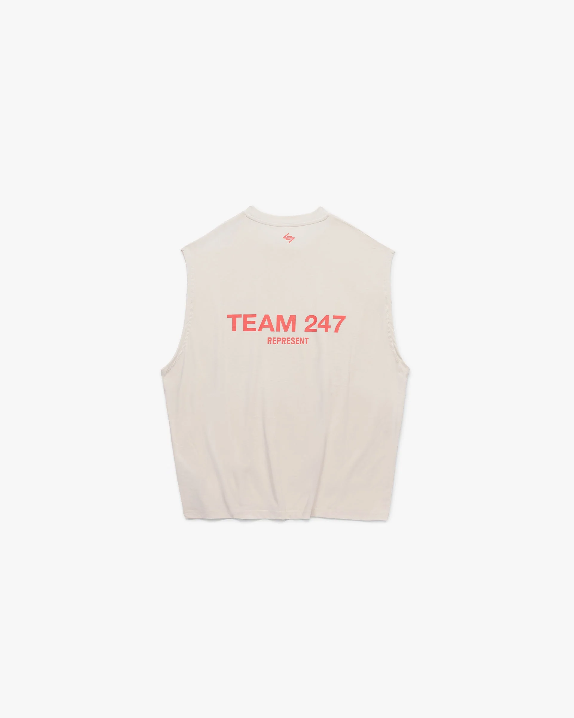 Team 247 Oversized Tank - Cream - Image 2