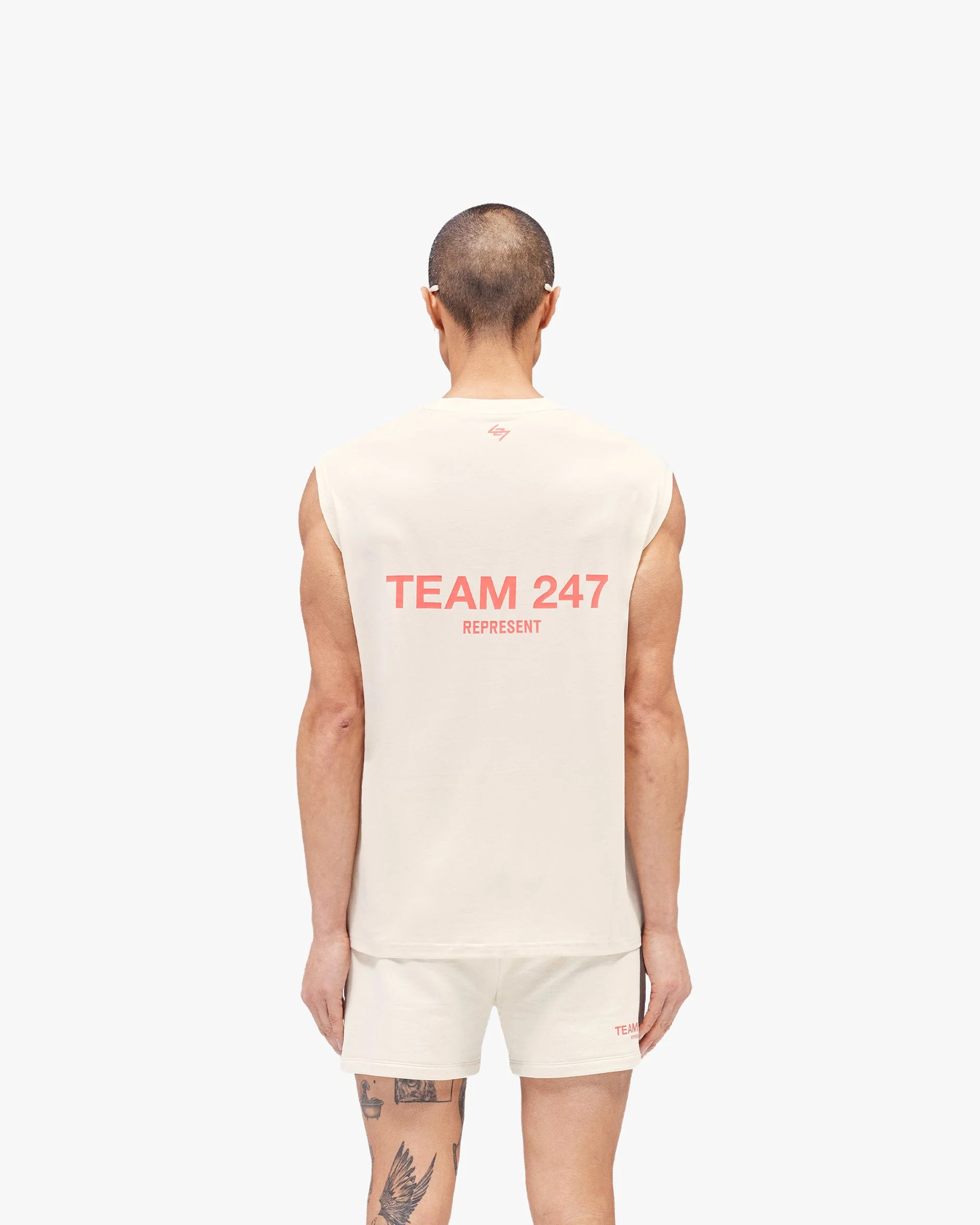 Team 247 Oversized Tank - Cream - Image 5