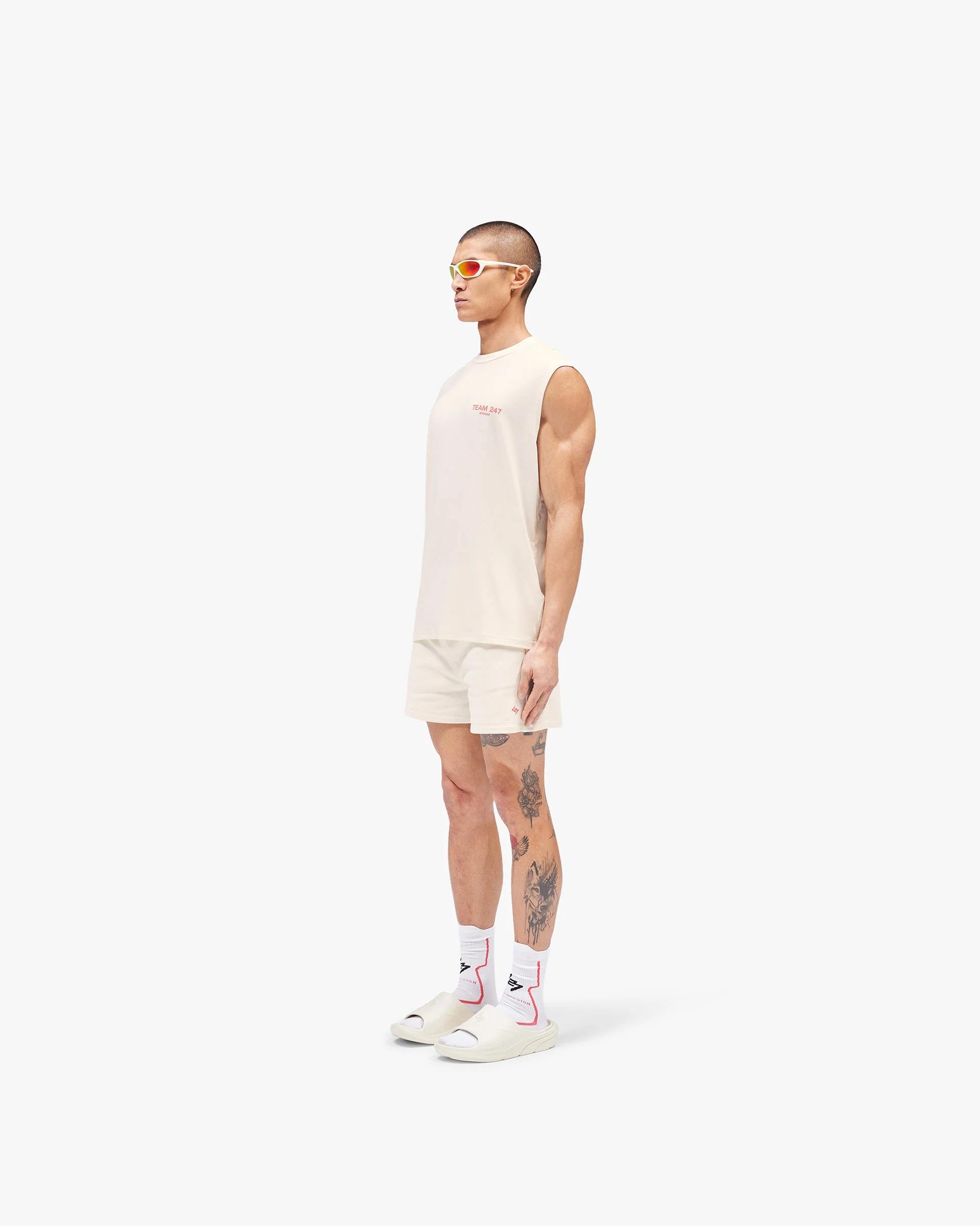 Team 247 Oversized Tank - Cream - Image 7