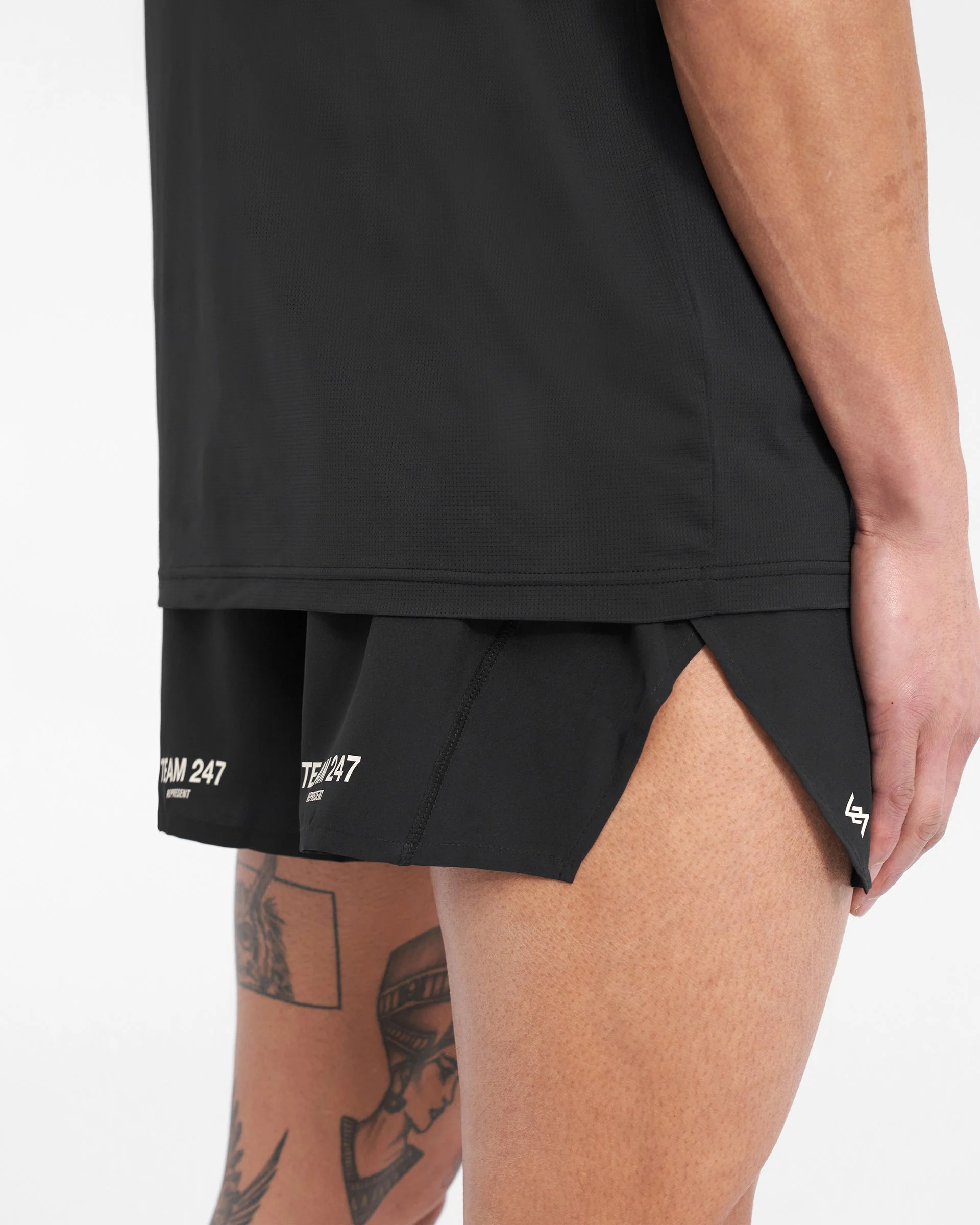 Team 247 Race Shorts - Jet Black - Image 5