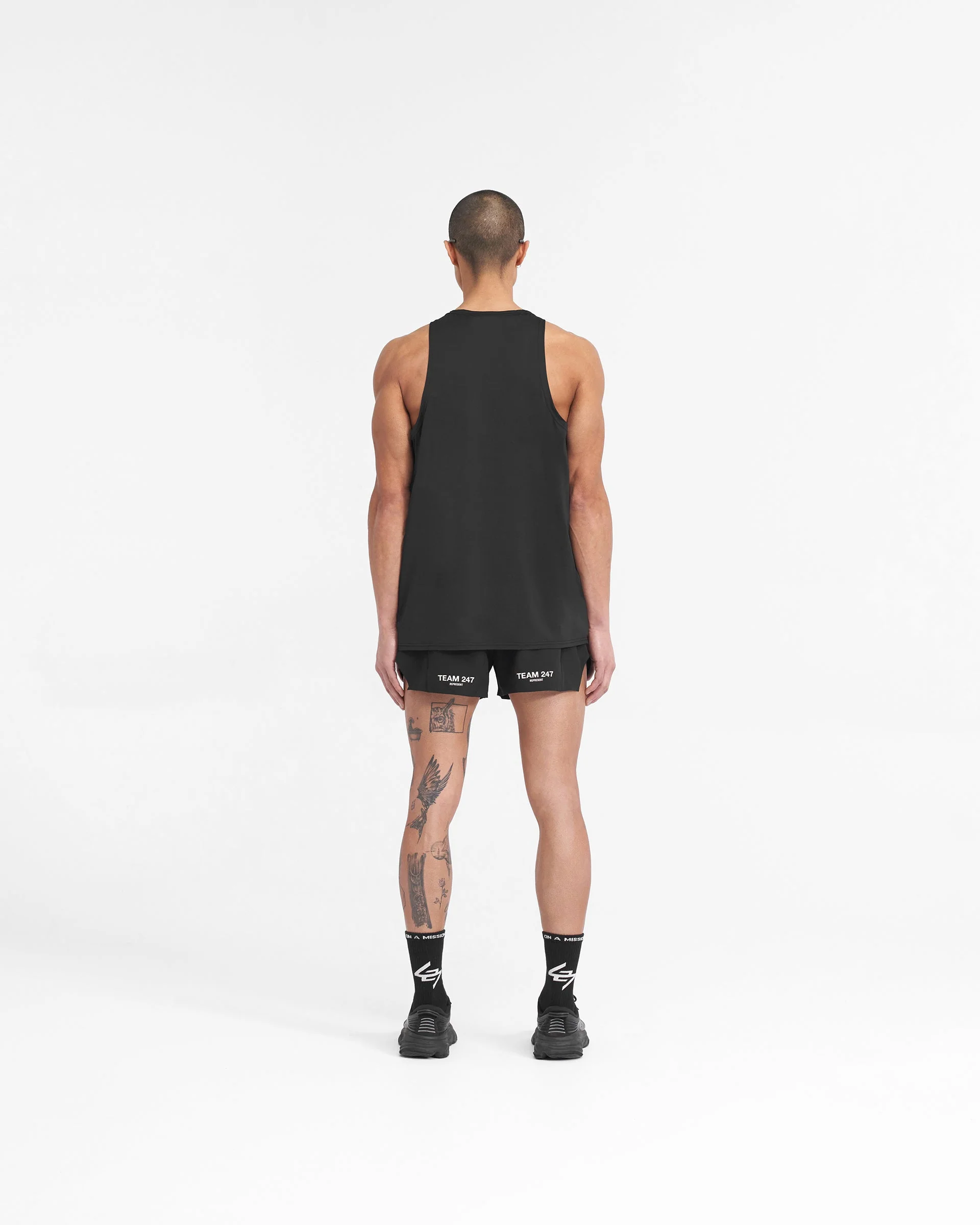 Team 247 Race Shorts - Jet Black - Image 9