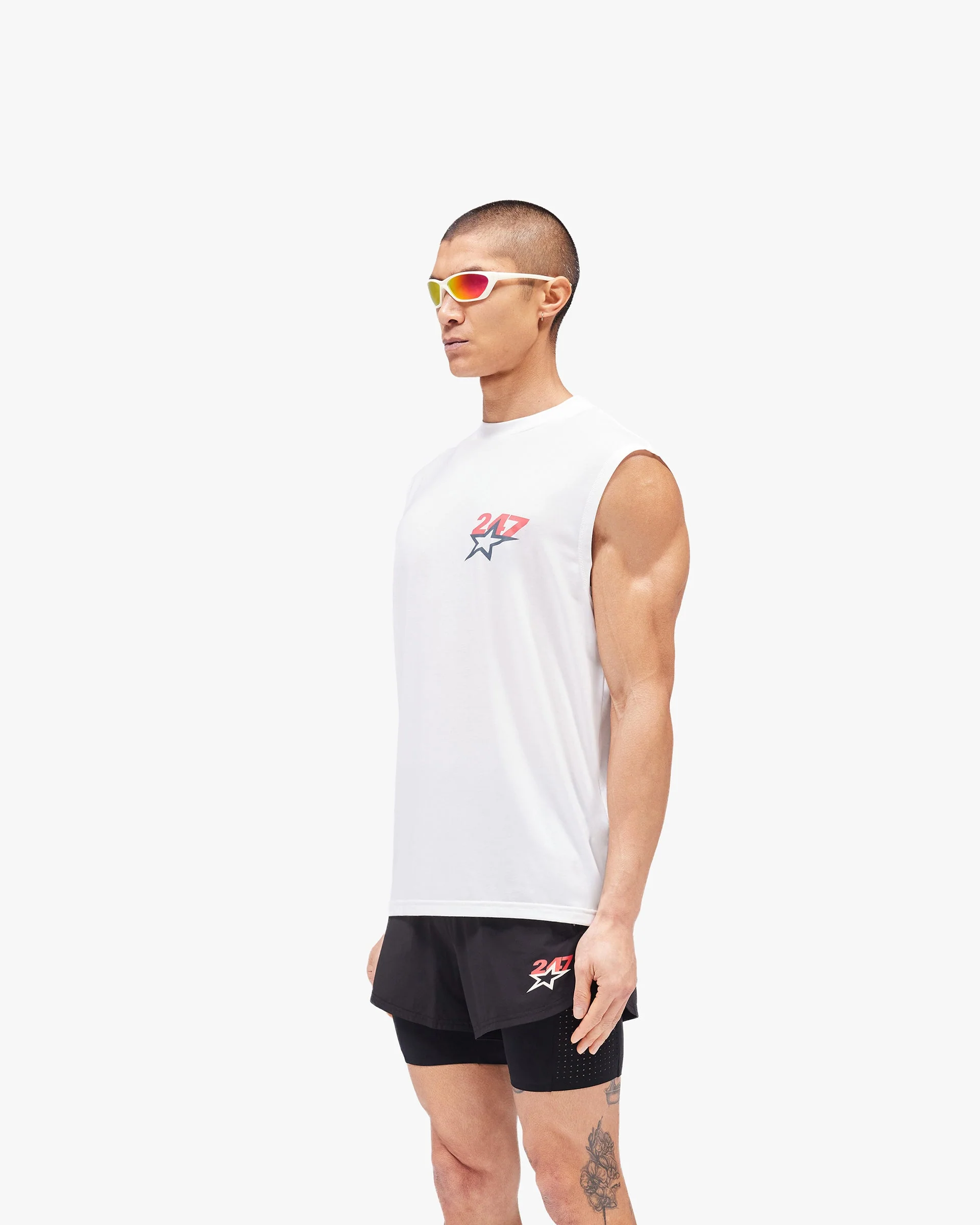 Team 247 Star Tank - Flat White - Image 4